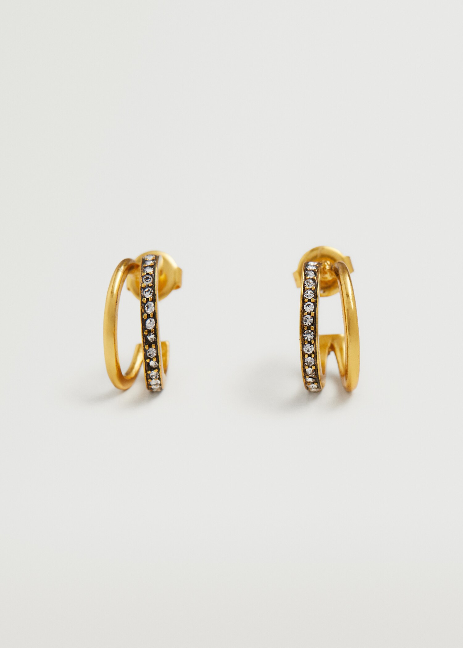 Pendientes aros brillo - Artículo sin modelo