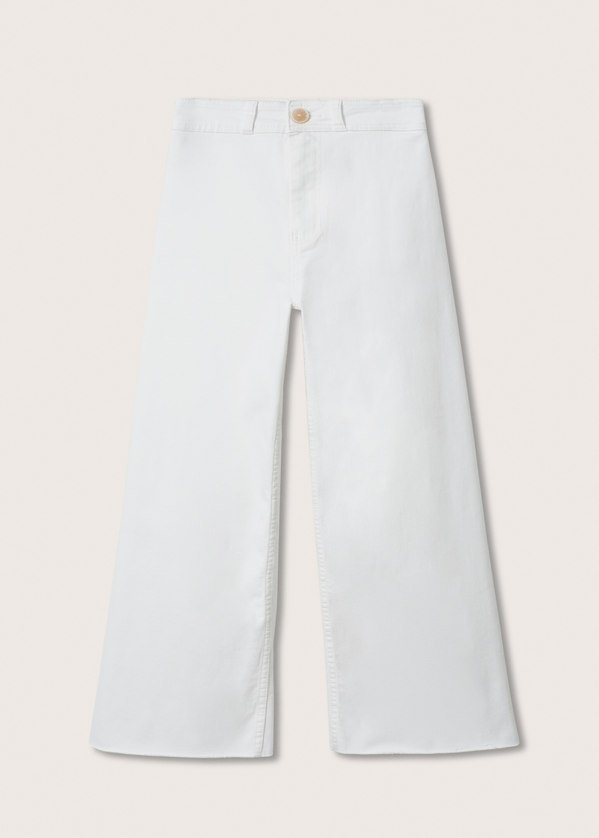 Jeans wideleg crop - Artículo sin modelo