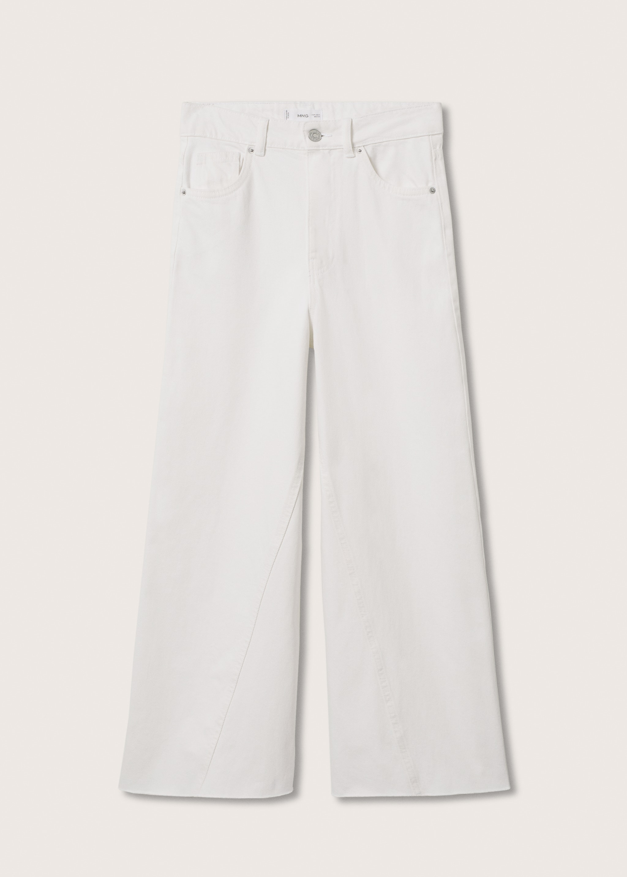 Culotte-Jeans mit ausgefranstem Saum - Artikel ohne Model