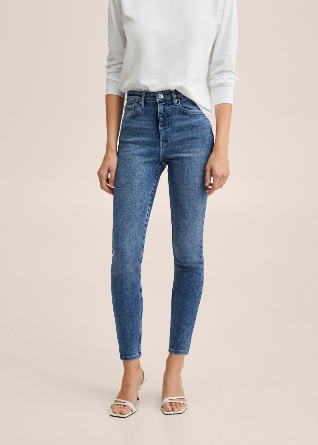 Soho high waist skinny jeans Women MANGO OUTLET Denmark