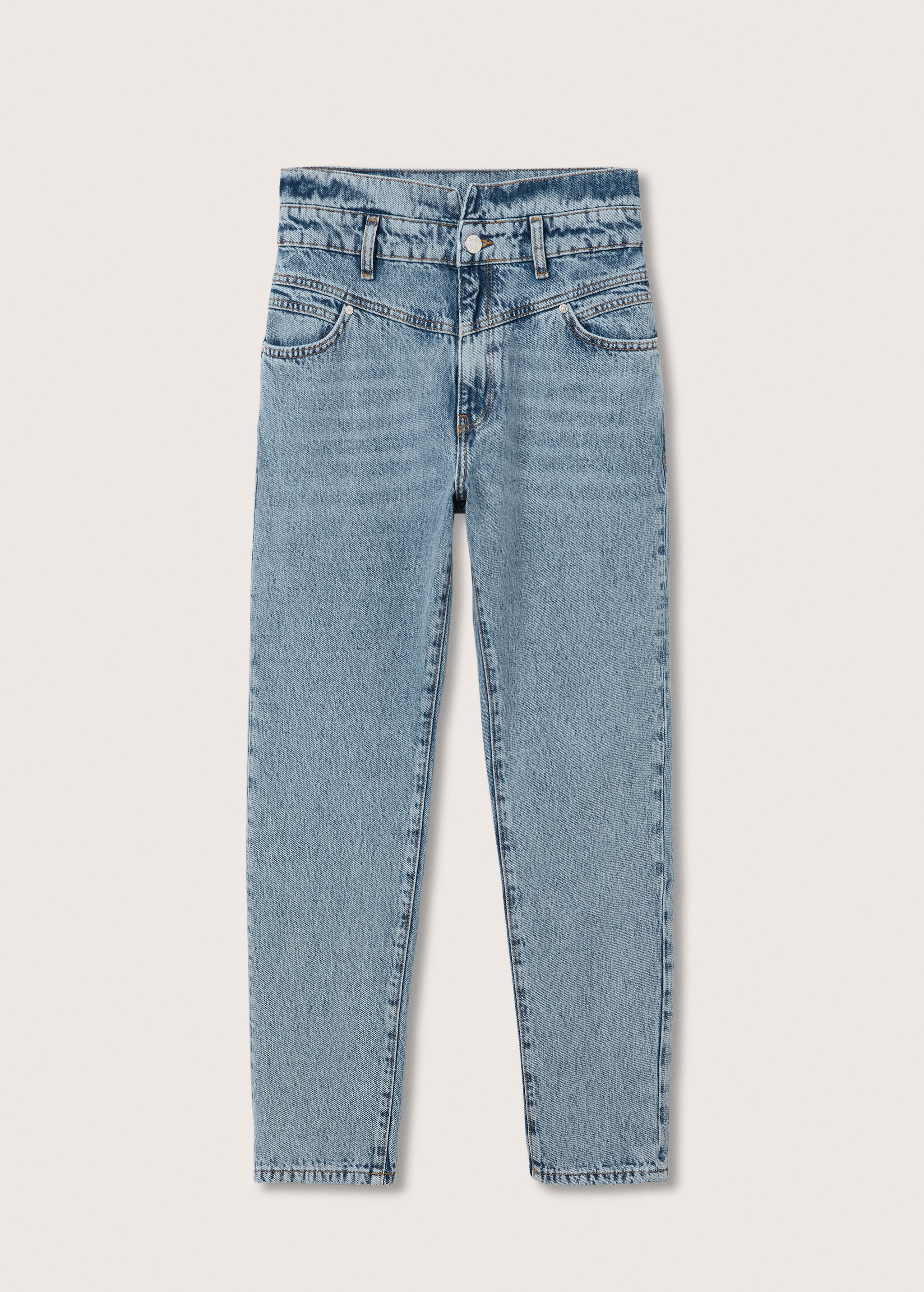 Mom-Jeans mit hohem Bund - Artikel ohne Model