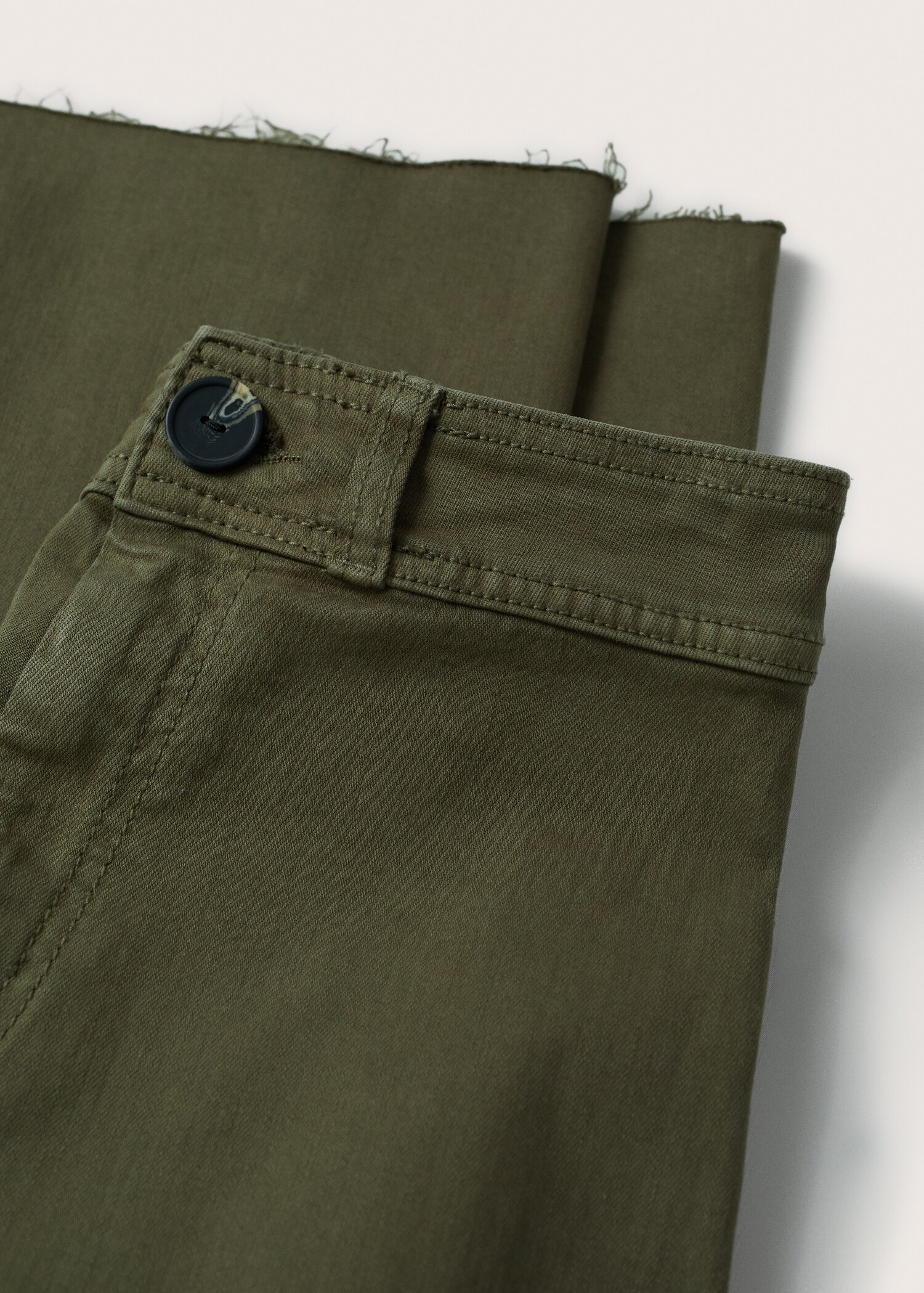 Džíny cropped se širokými nohavicemi - Detail zboží 7