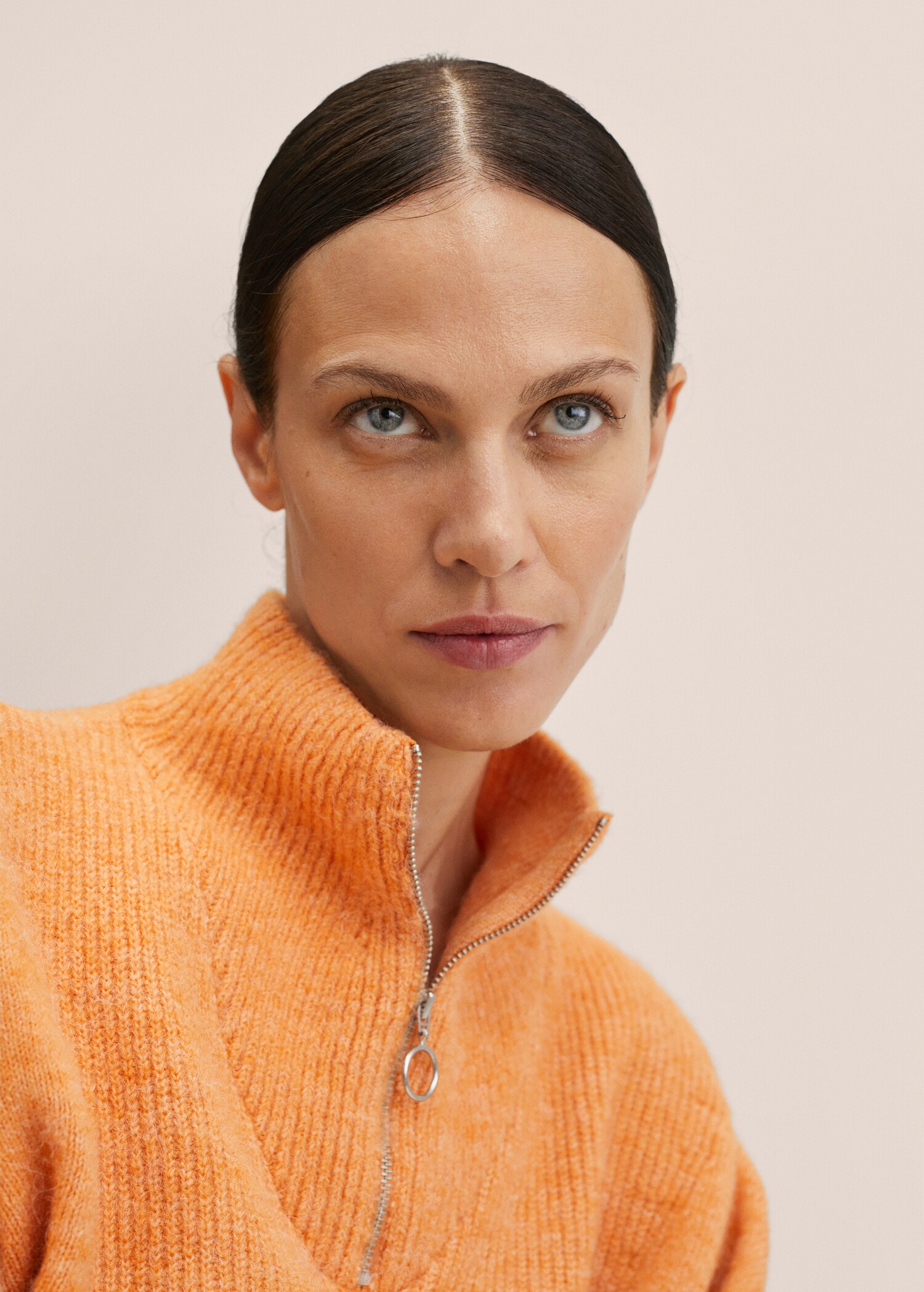 Pull-over maille zippé - Détail de l'article 1