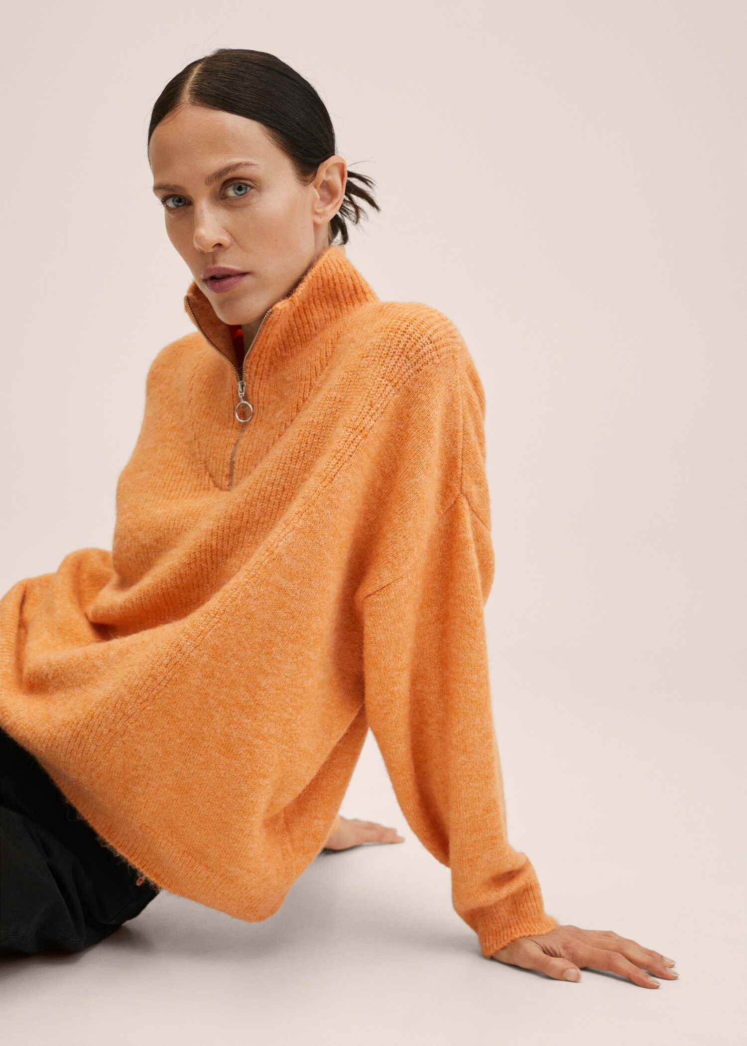Pull-over maille zippé - Détail de l'article 2