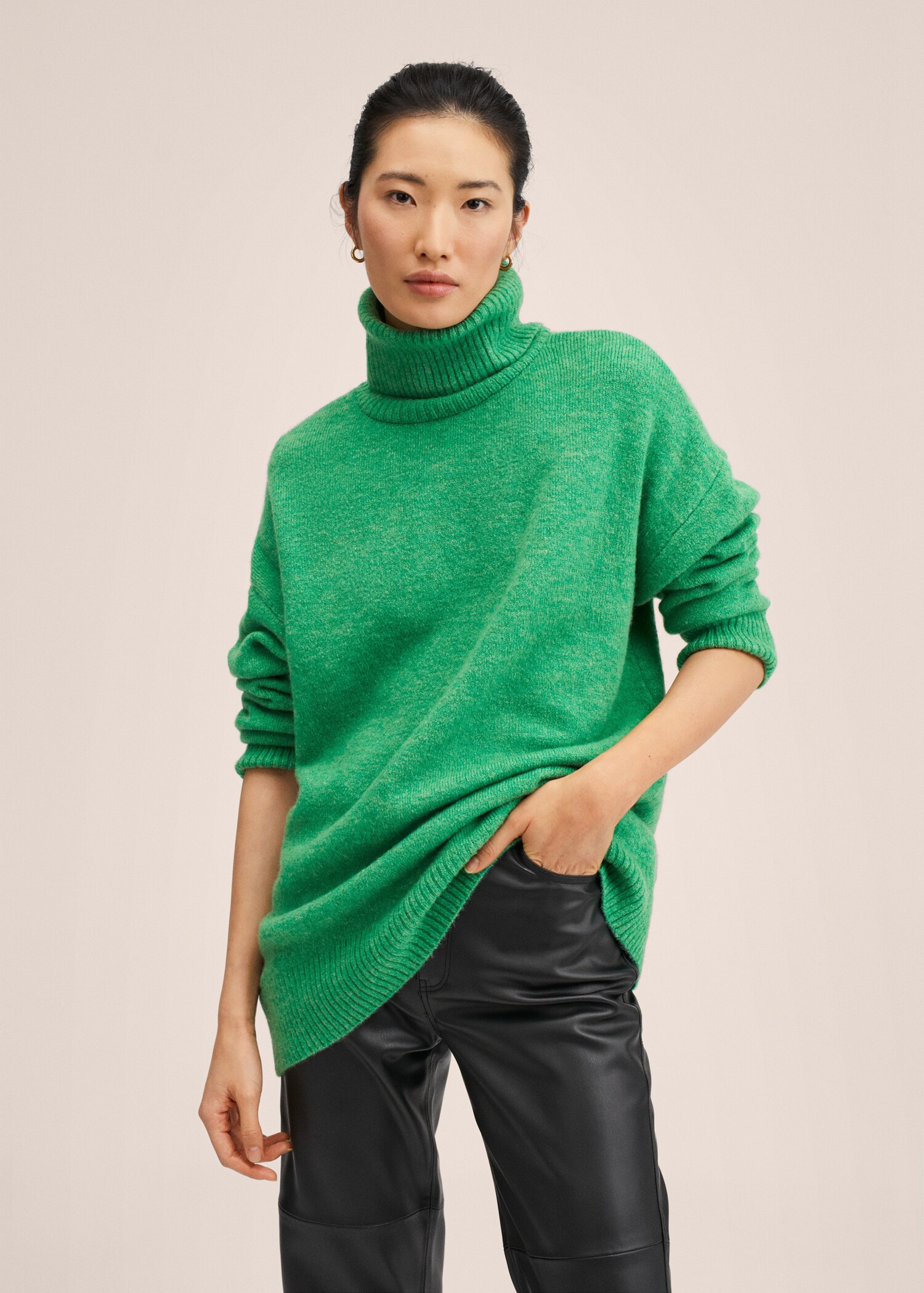 Oversize knit sweater - Medium plane