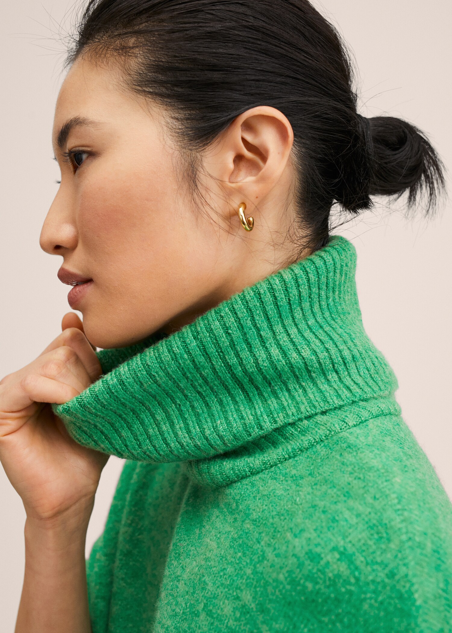 Oversize knit sweater - Details of the article 2