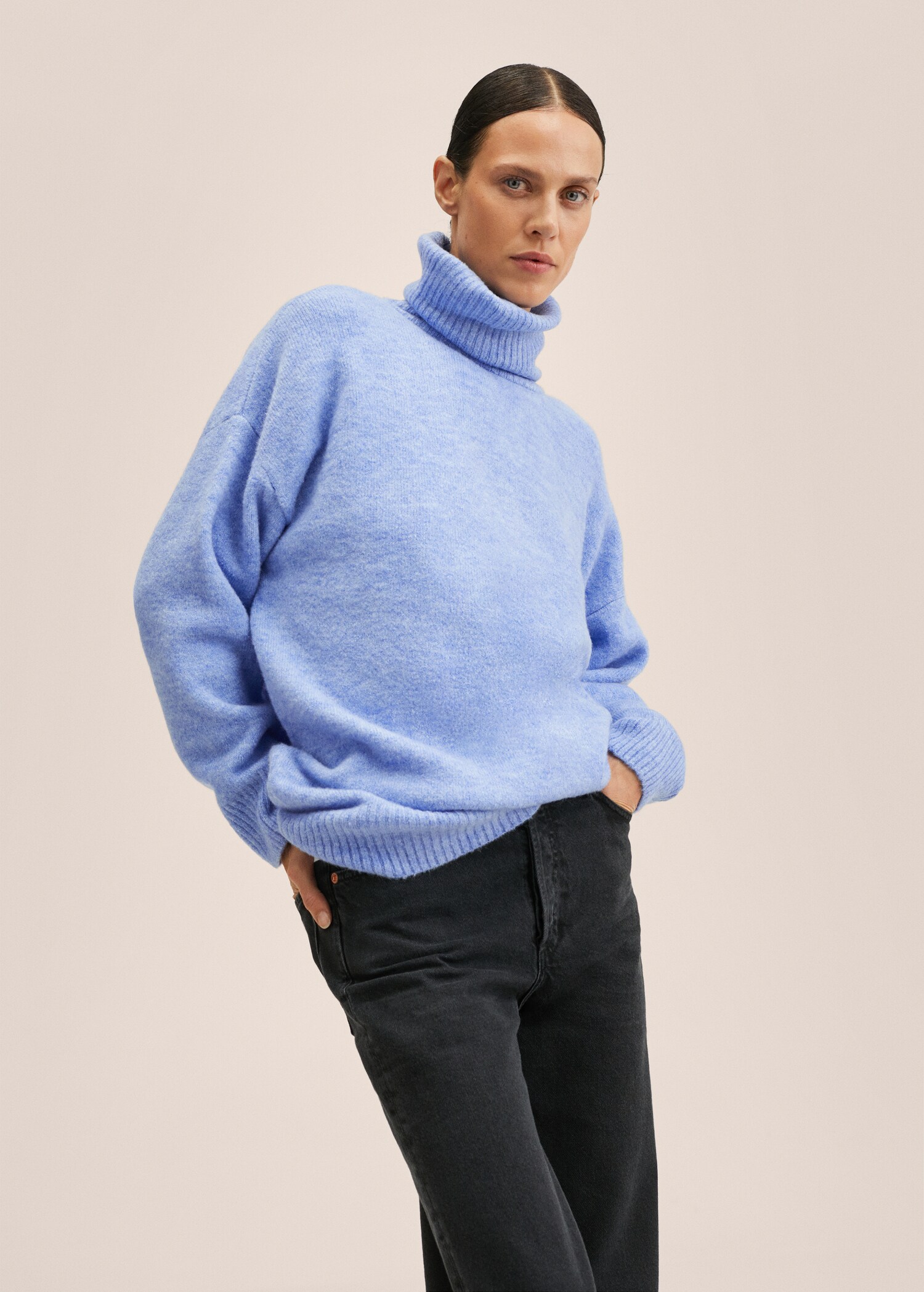 Oversize knit sweater - Medium plane
