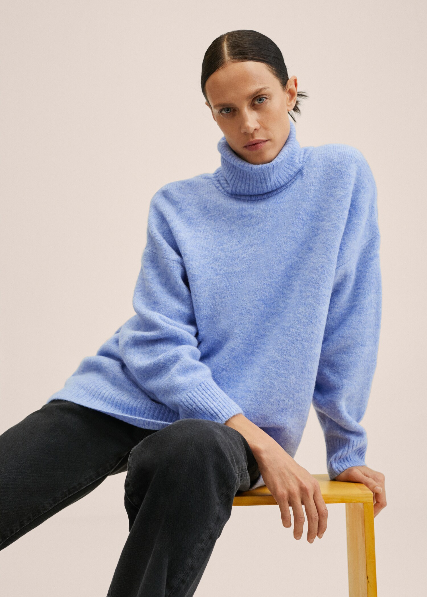 Oversize knit sweater - Details of the article 2