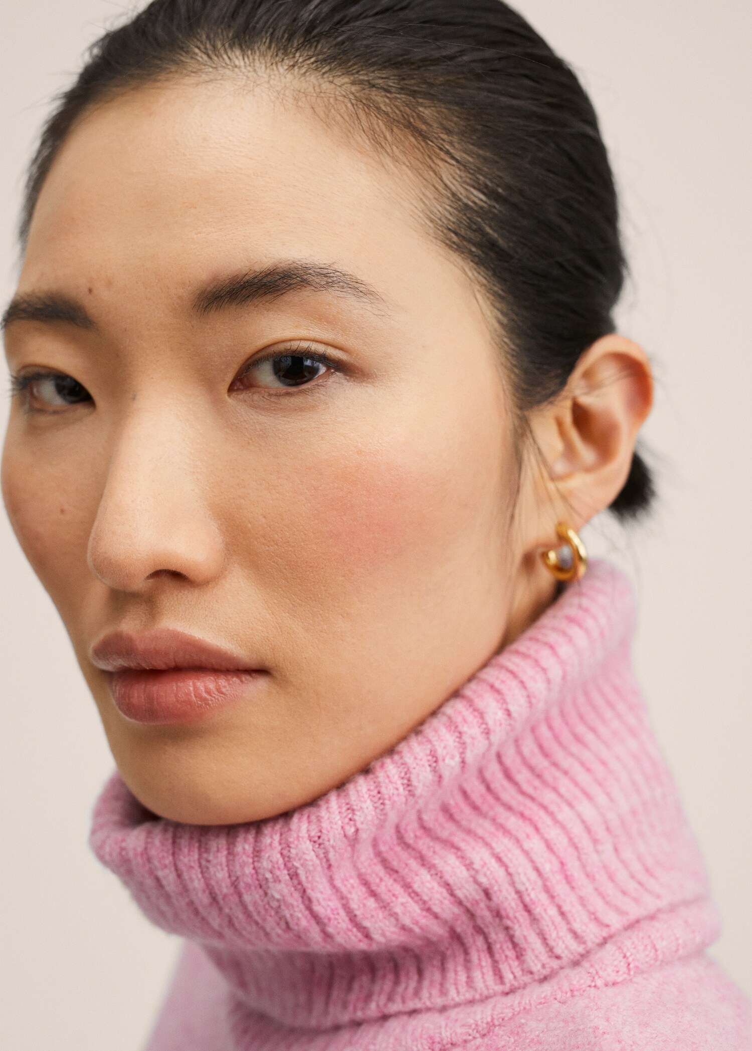 Oversize knit sweater - Details of the article 2