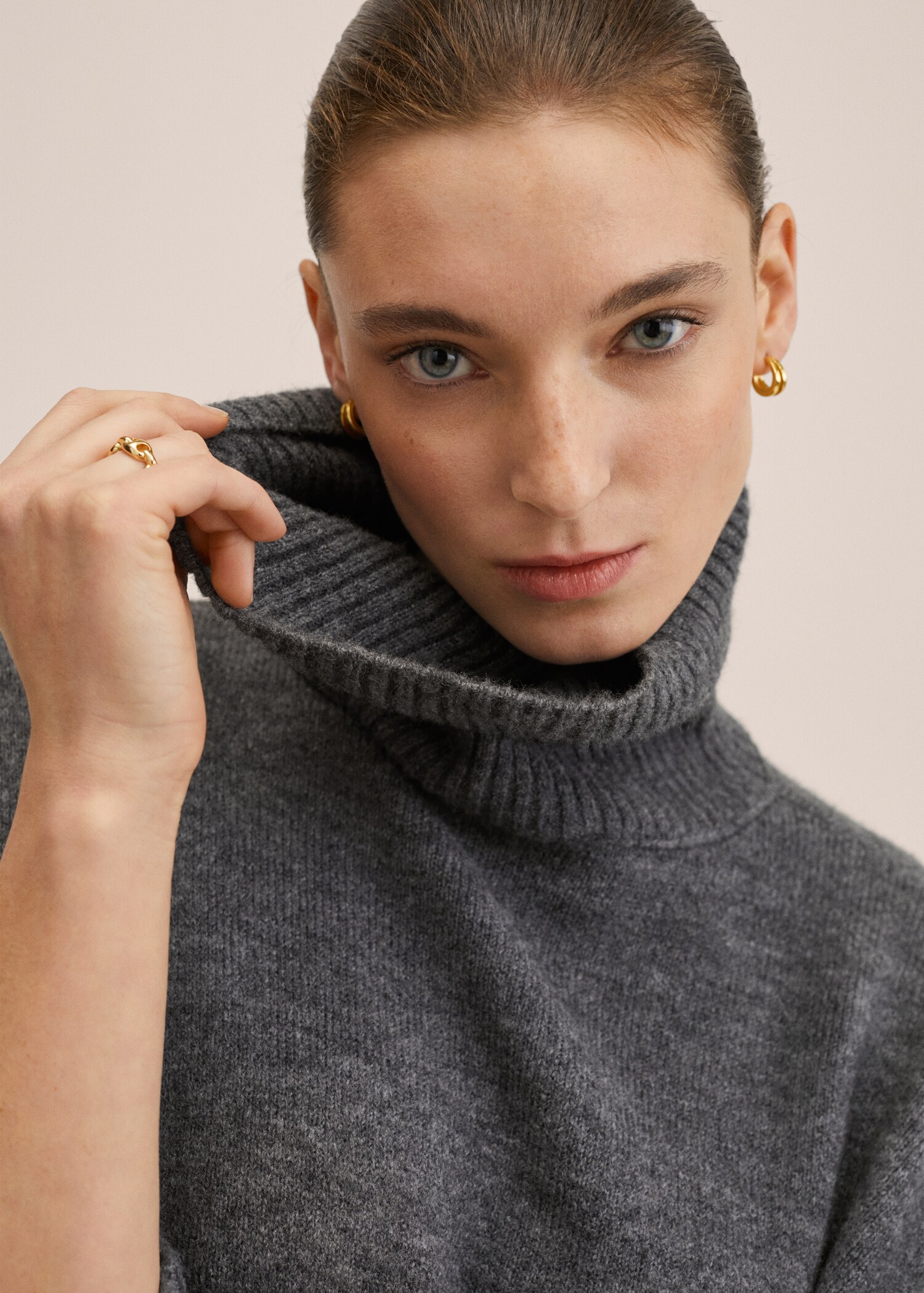 Oversize knit sweater - Details of the article 1