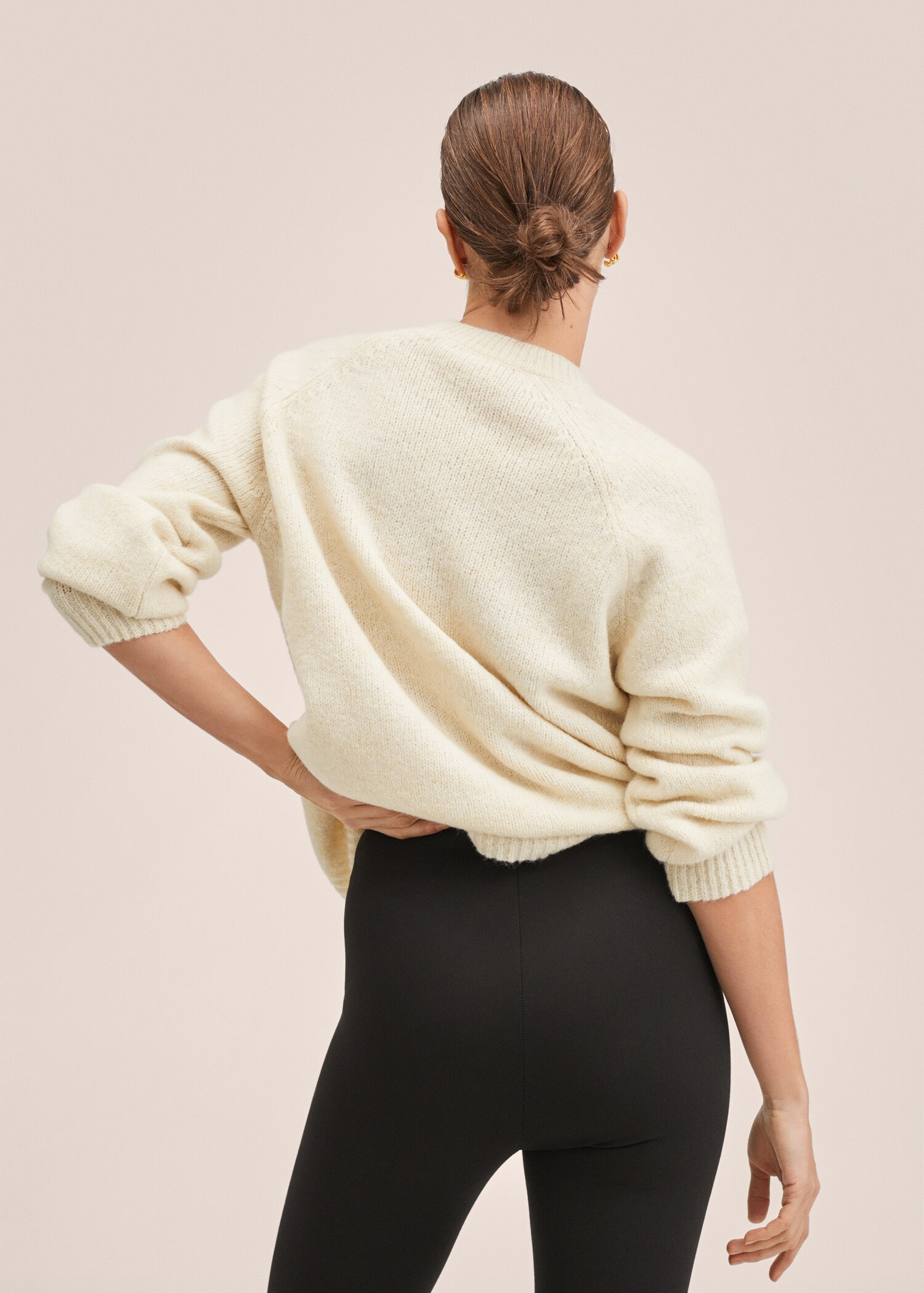 Jersey punto oversize - Reverso del artículo