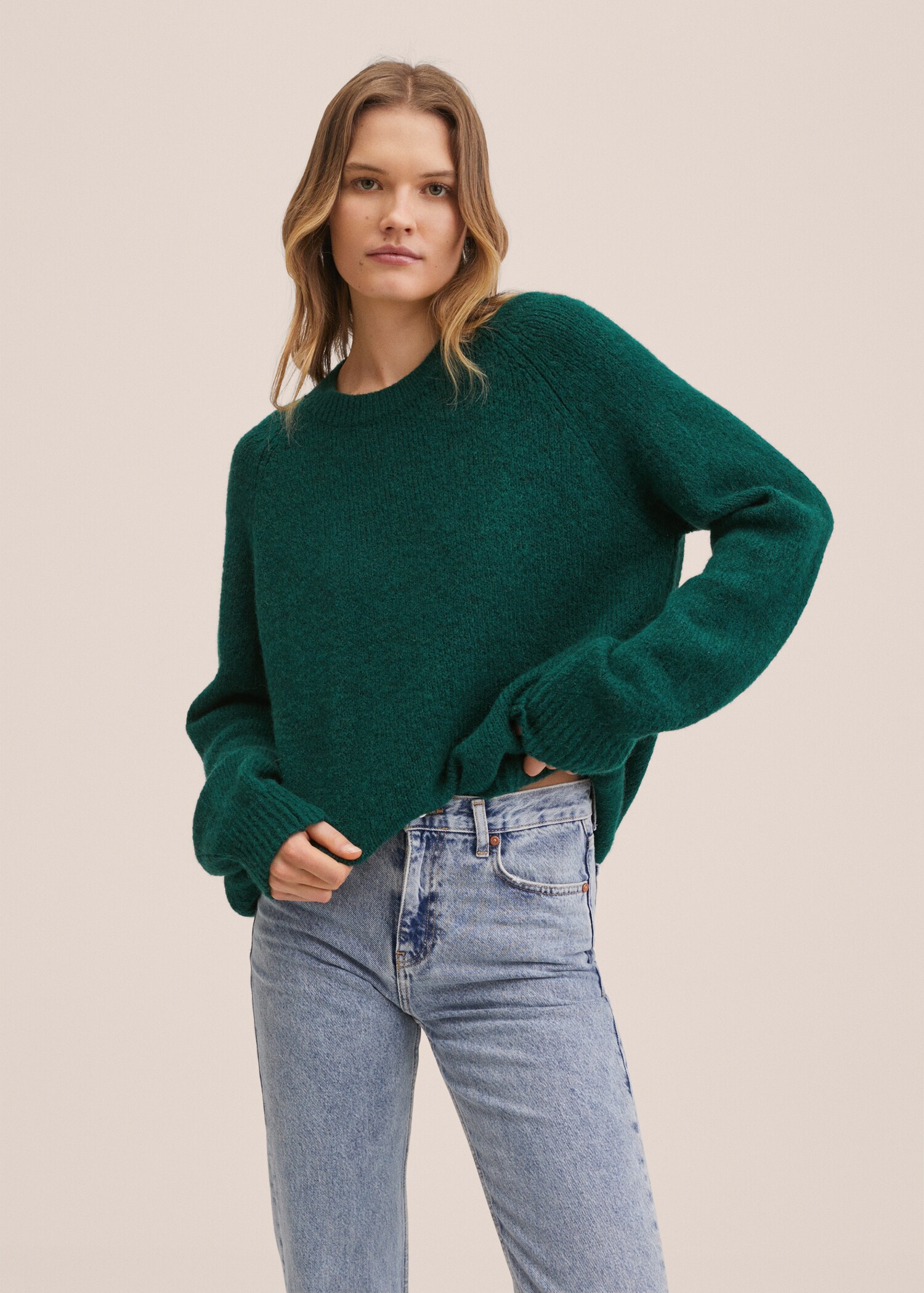 Jersey punto oversize - Plano medio