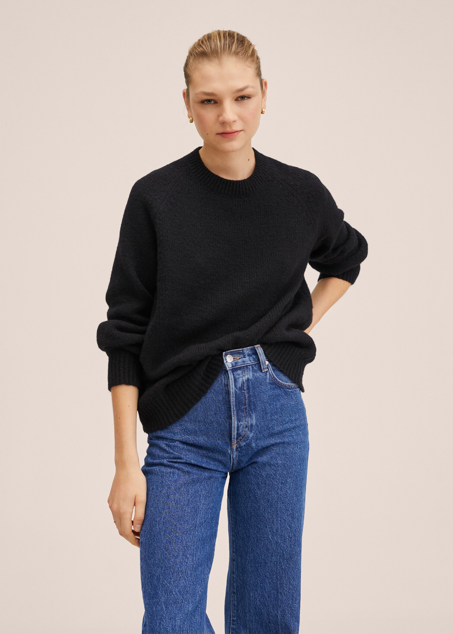 Jersey punto oversize - Plano medio