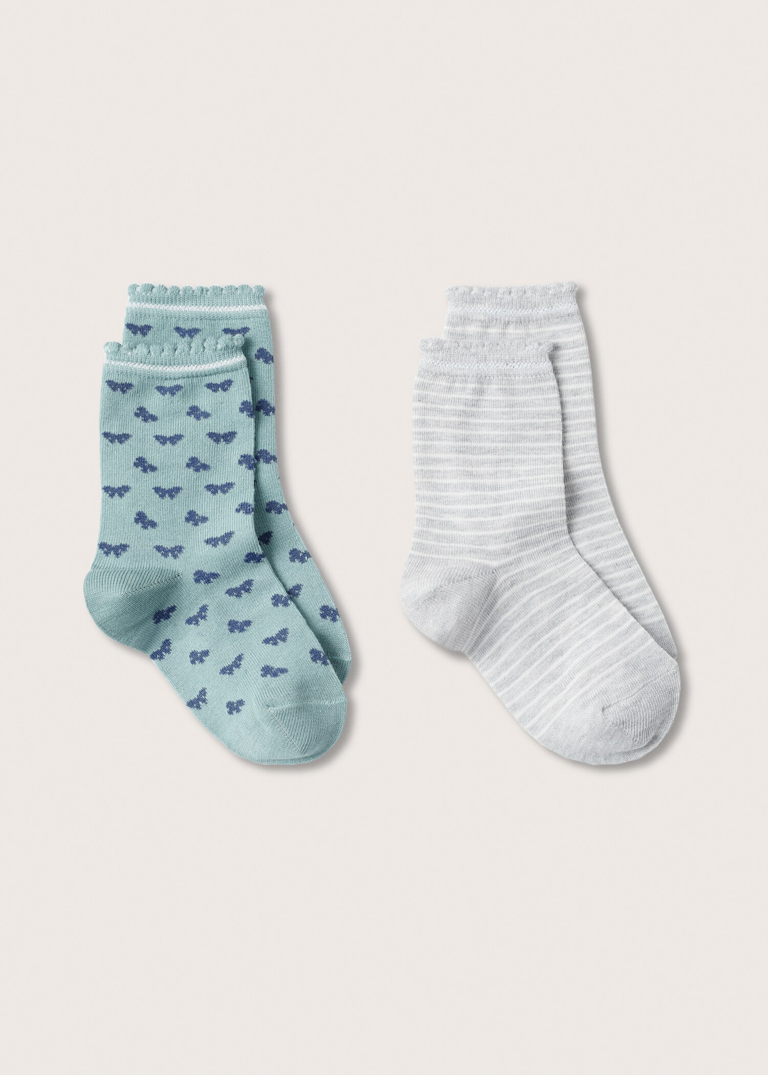 2 pack mixed socks - Article without model