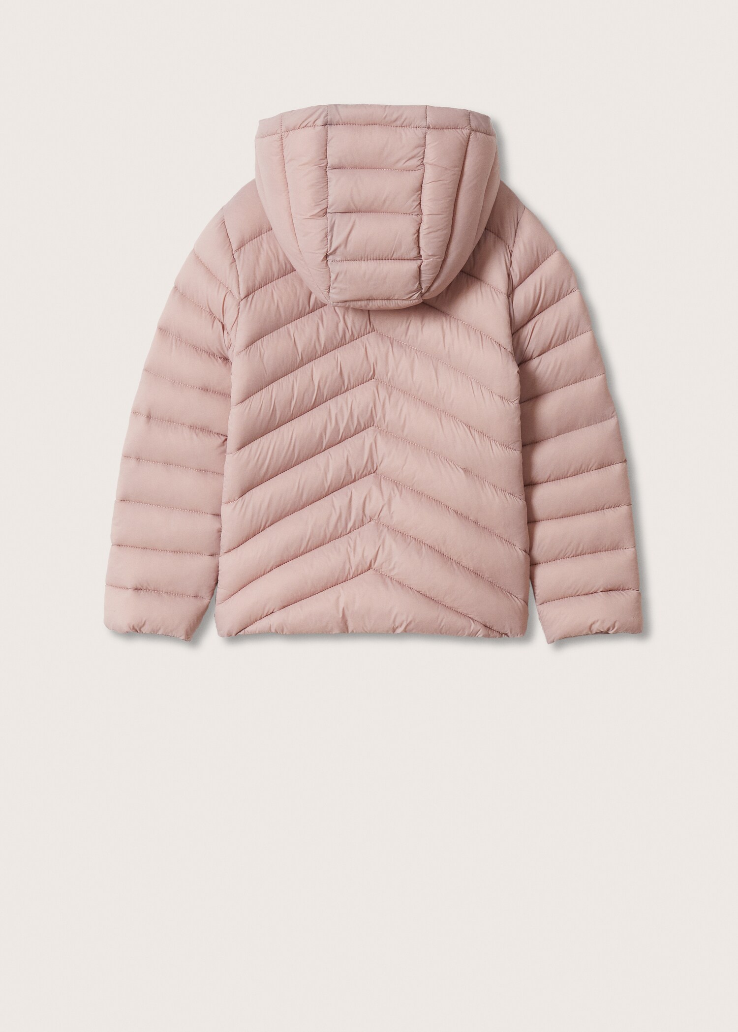 Anorak acolchado capucha - Reverso del artículo