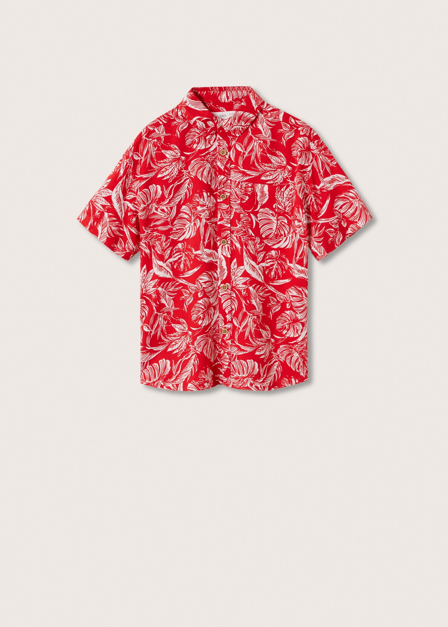 Printed flowy shirt - Article without model
