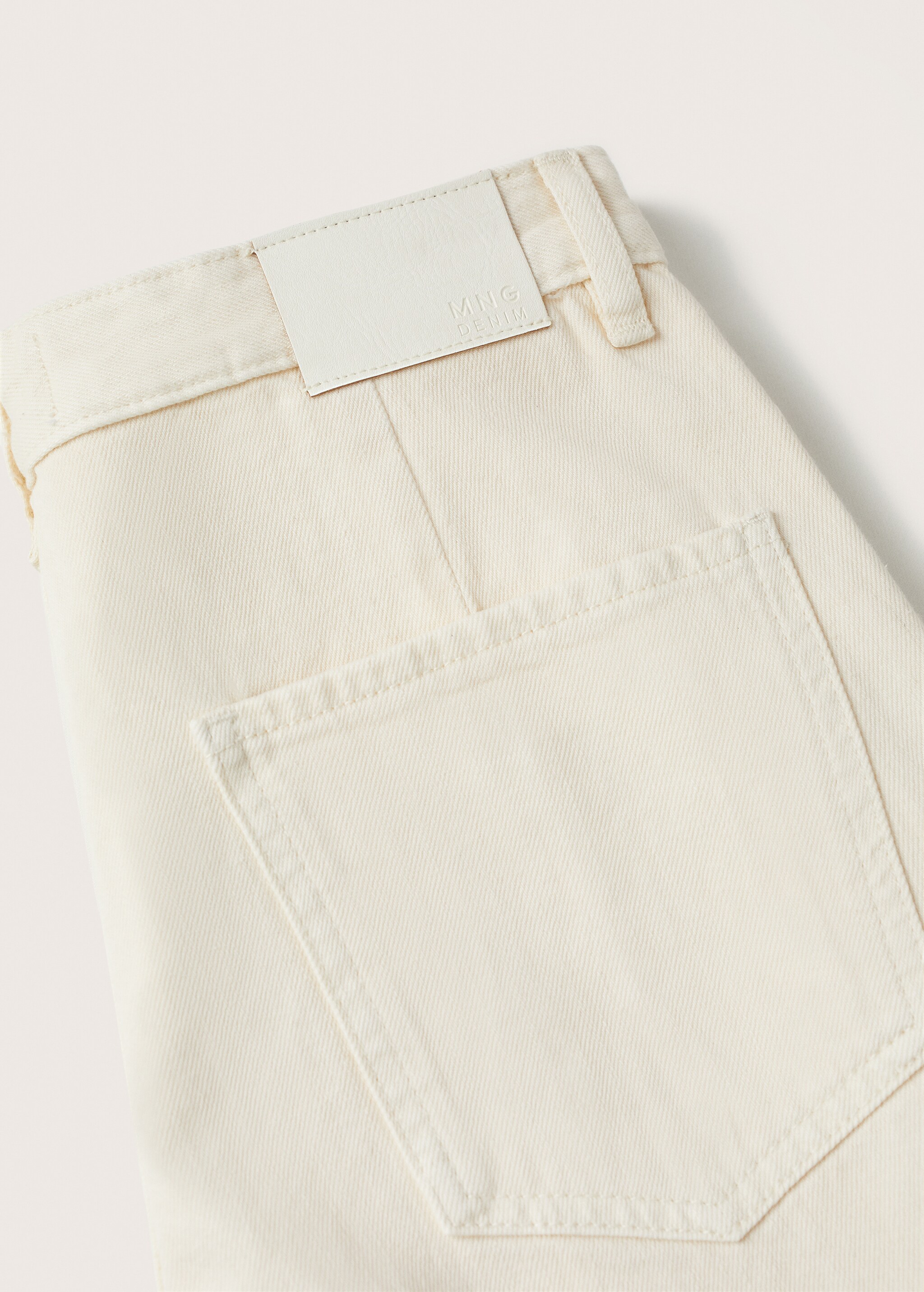 Tapered-Jeans mit hohem Bund - Detail des Artikels 8