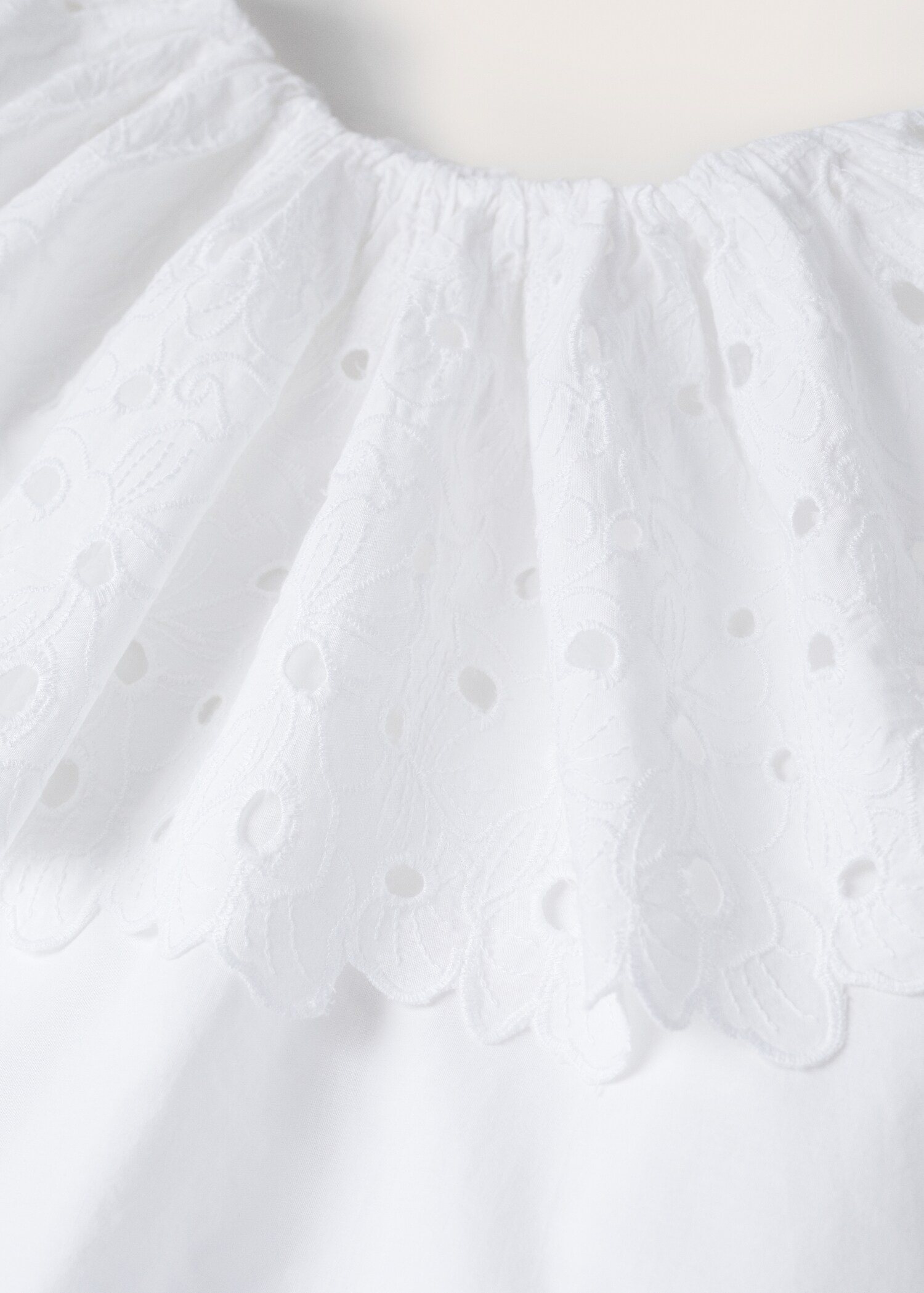 Bavlněná halenka s volánem - Detail zboží 8