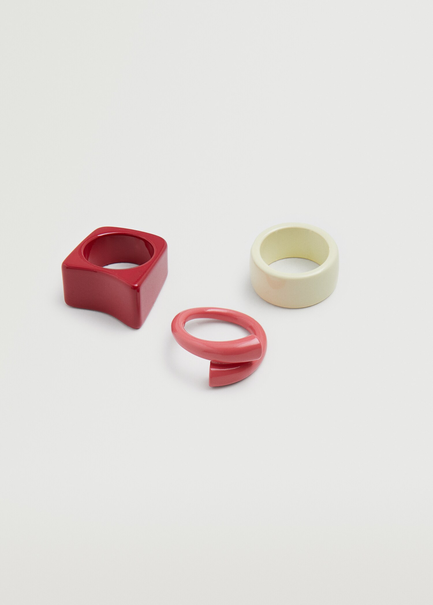 Pack 3 anillos combinados - Artículo sin modelo