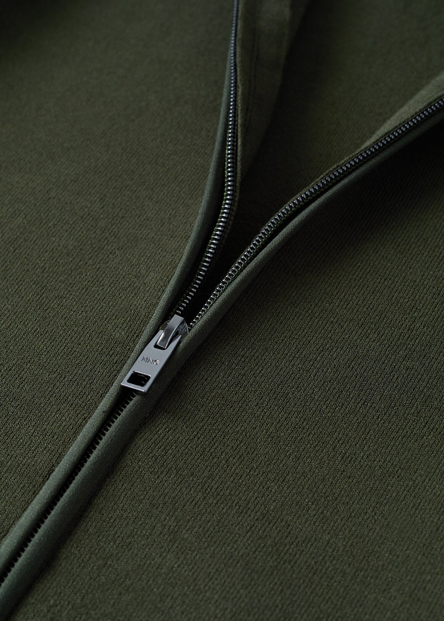 Cárdigan cuello perkins cremallera - Detalle del artículo 7