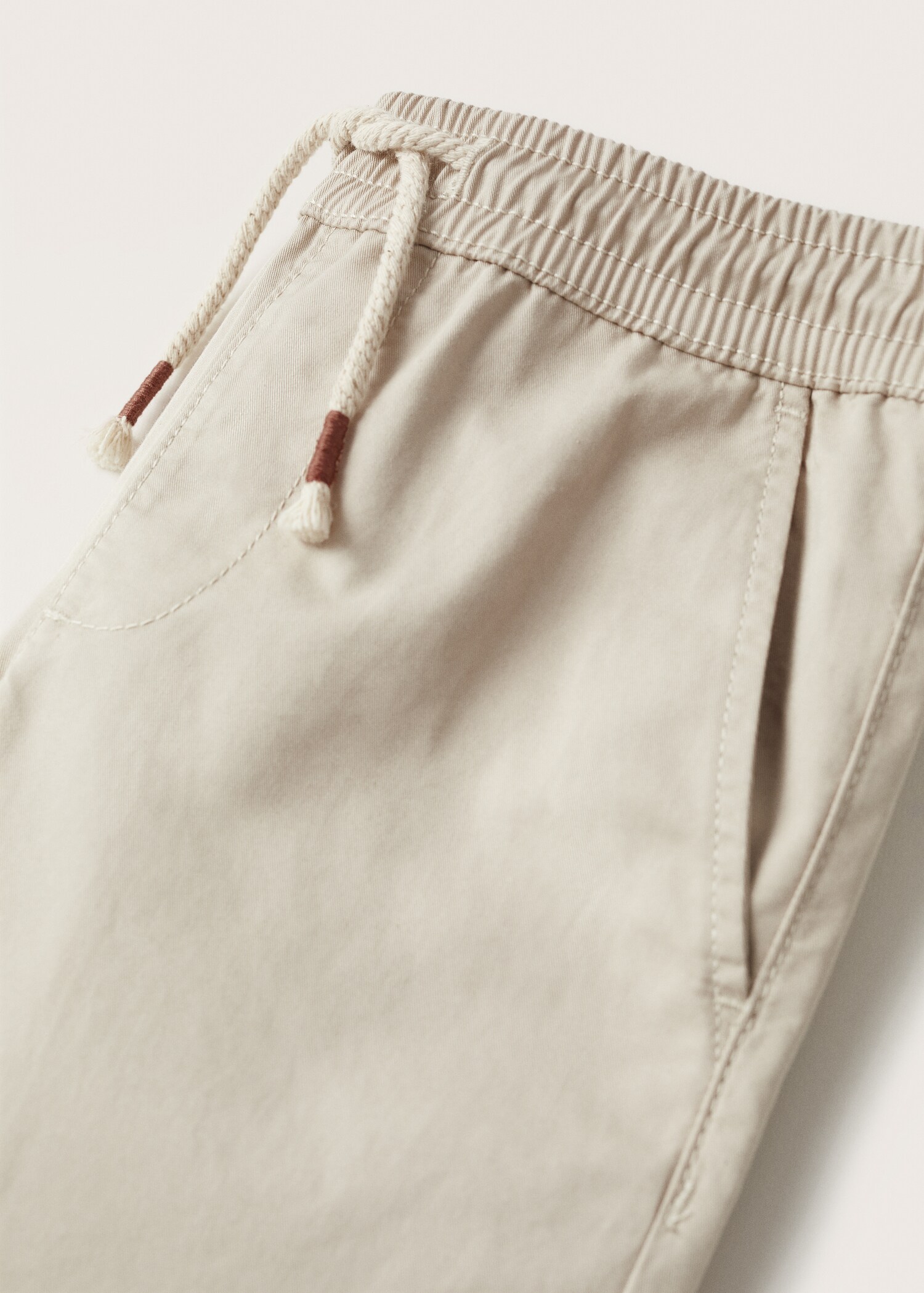 Pantalón recto cintura elástica - Detalle del artículo 8