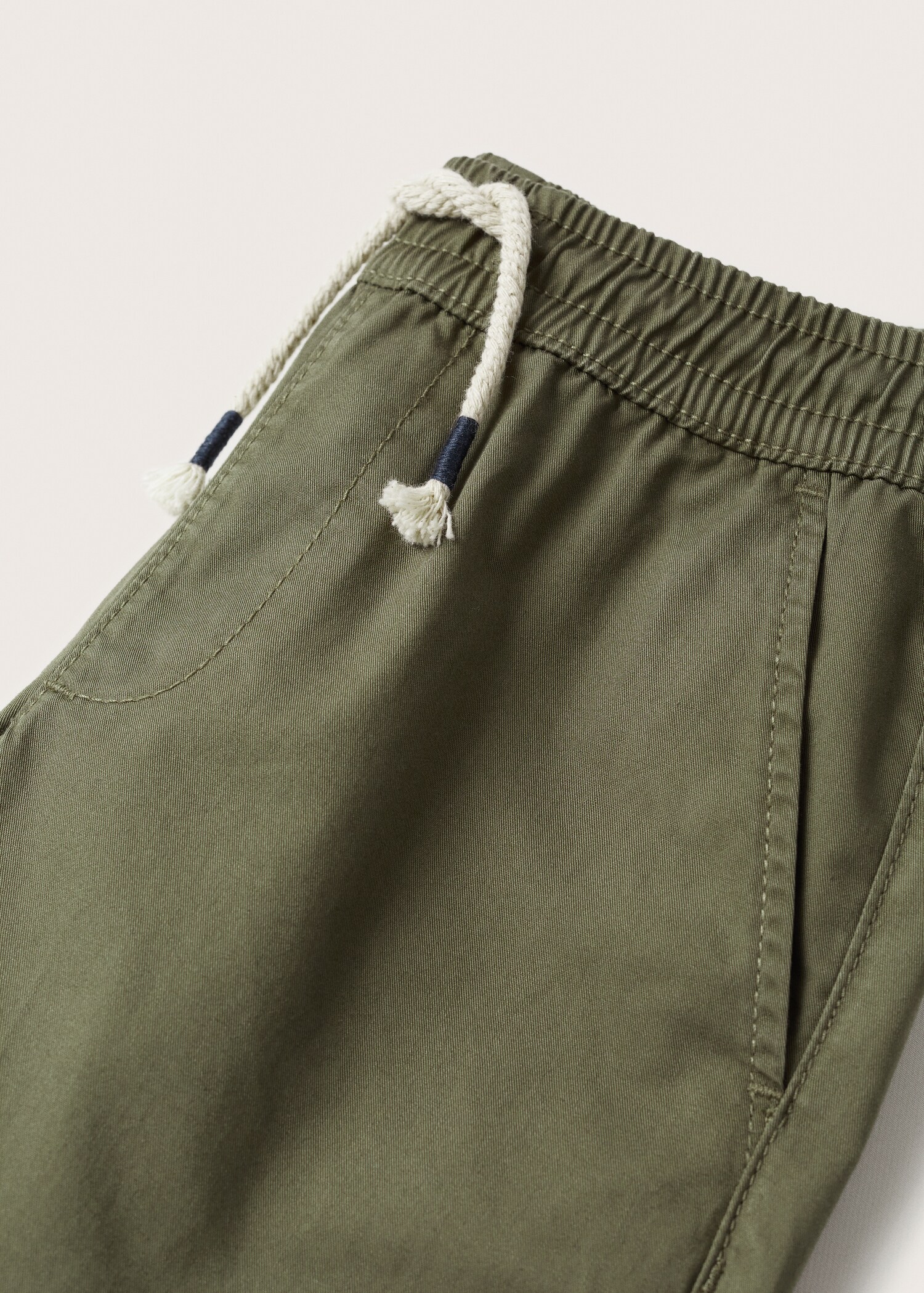Pantalón recto cintura elástica - Detalle del artículo 8