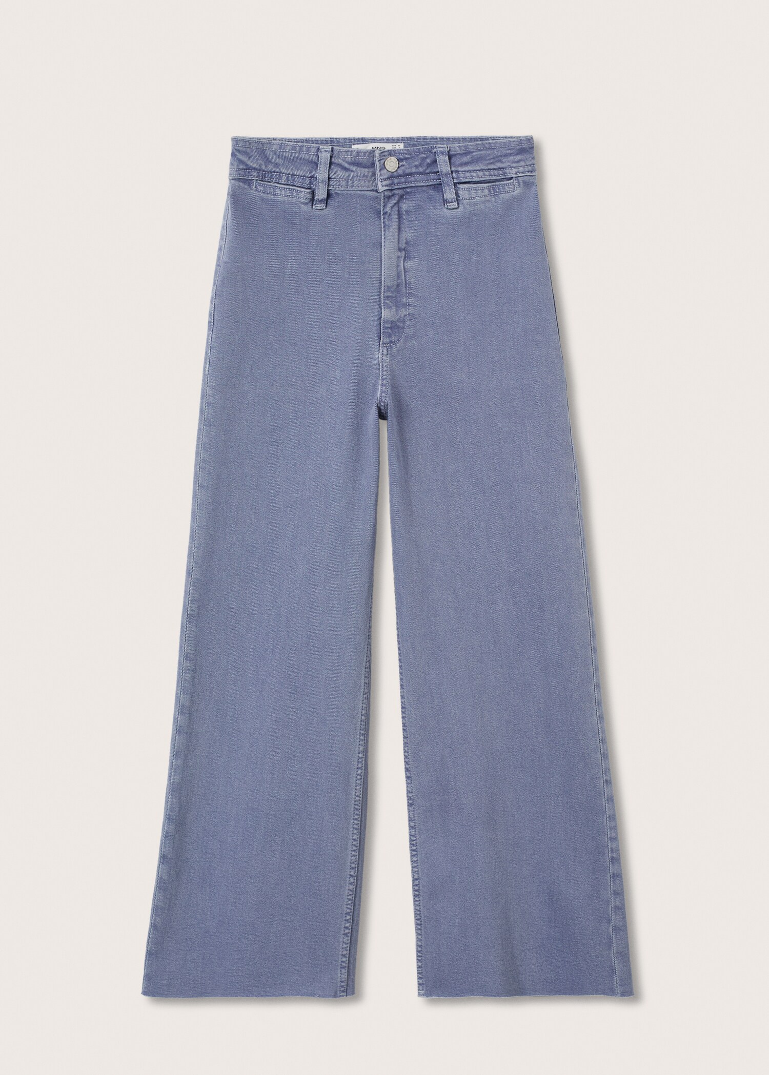 High-waist culotte jeans - Article without model