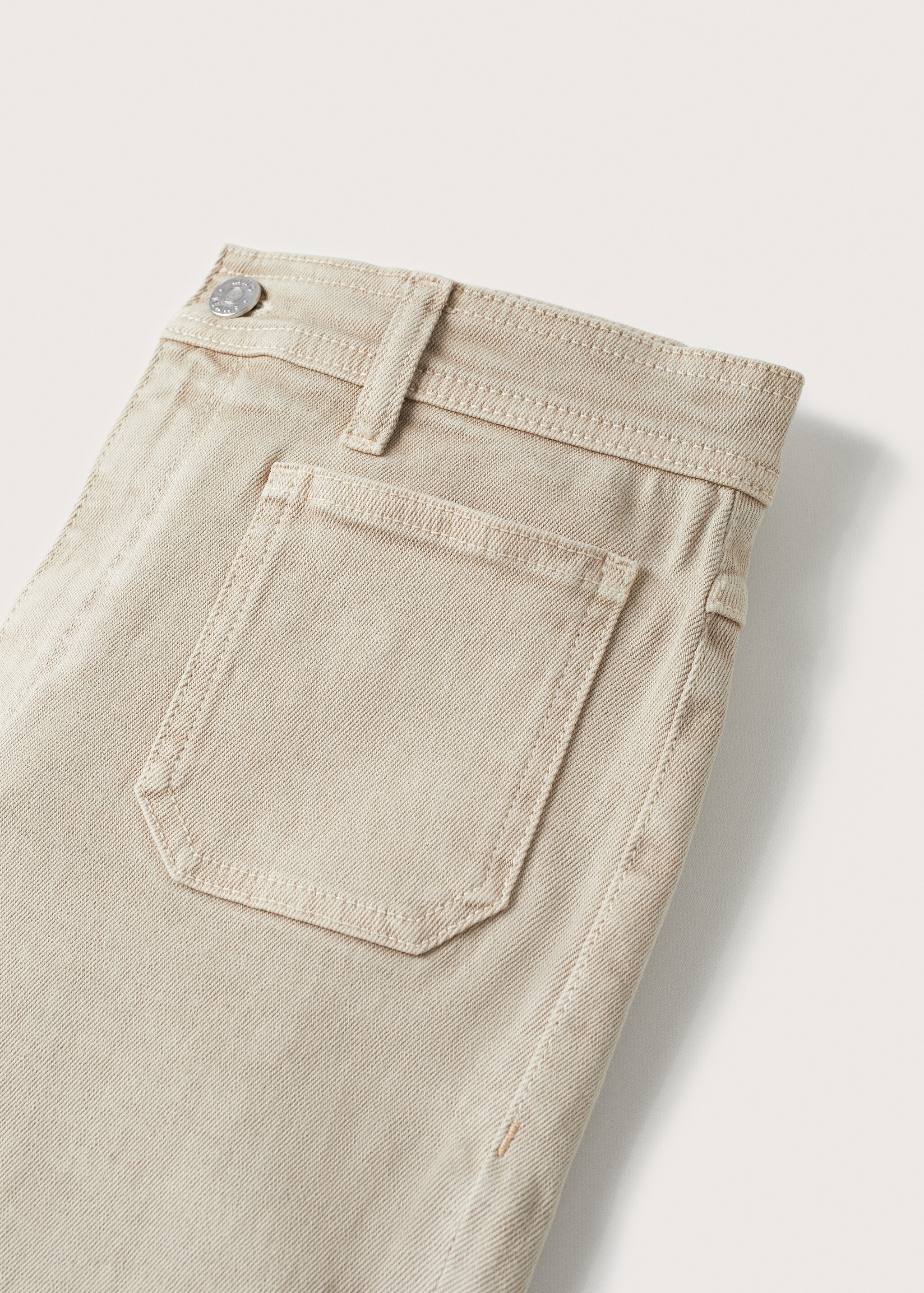 Flared jeans with pocket - Details of the article 8