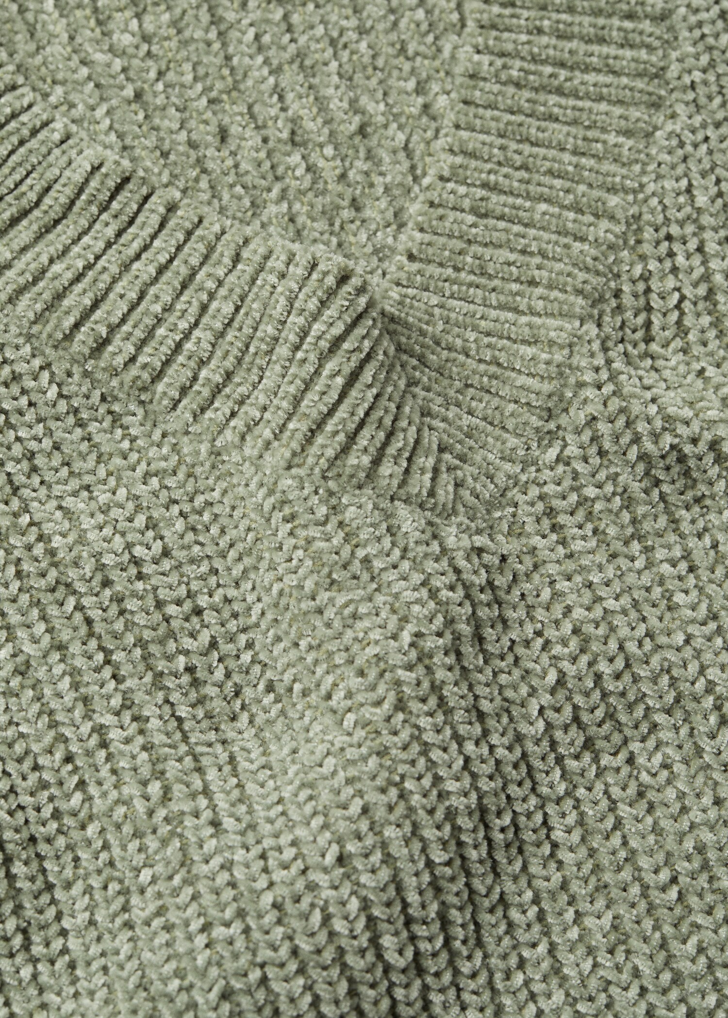 Úpletový žinylkový svetr - Detail zboží 8