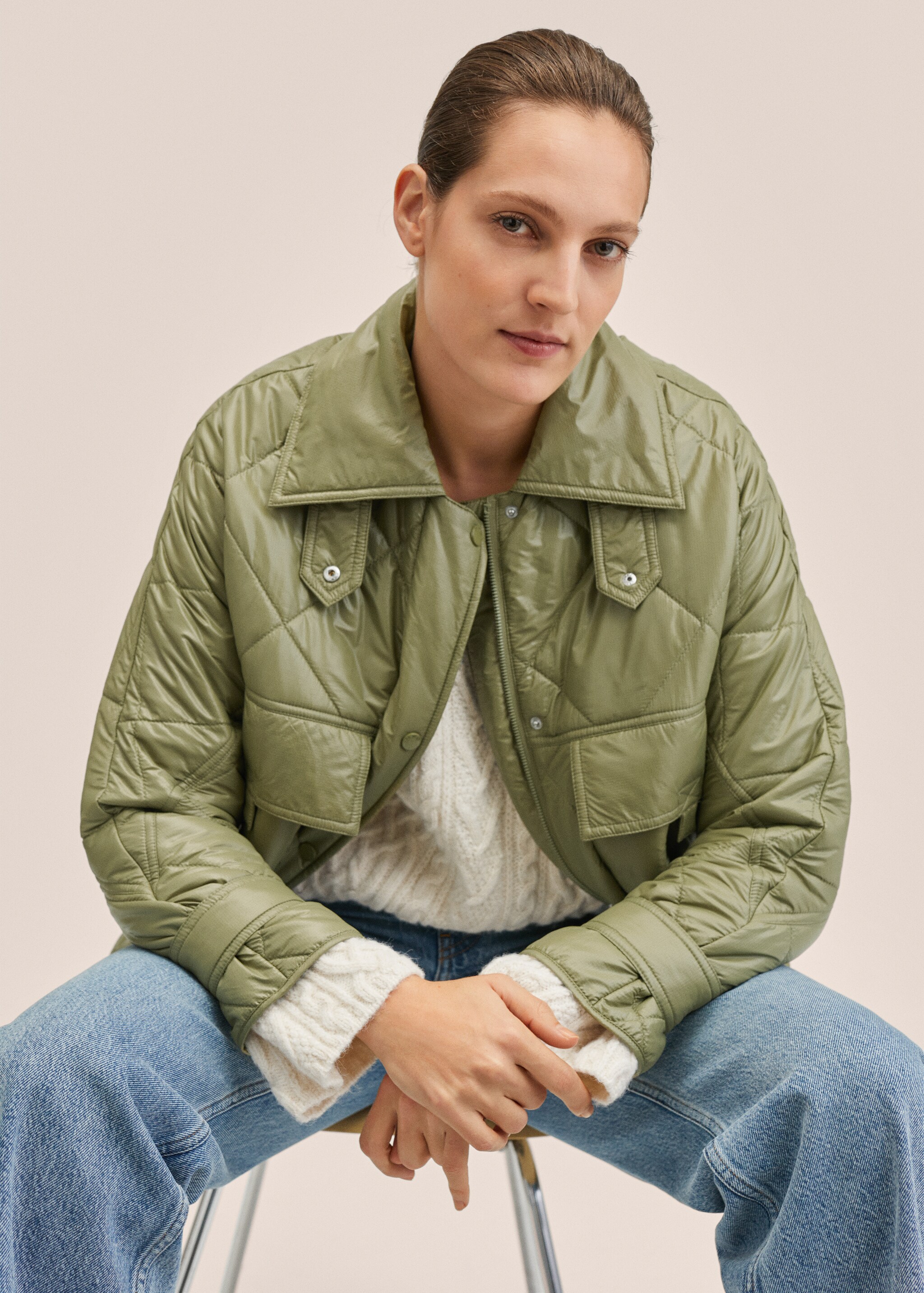 Ultralight quilted jacket - Details of the article 2