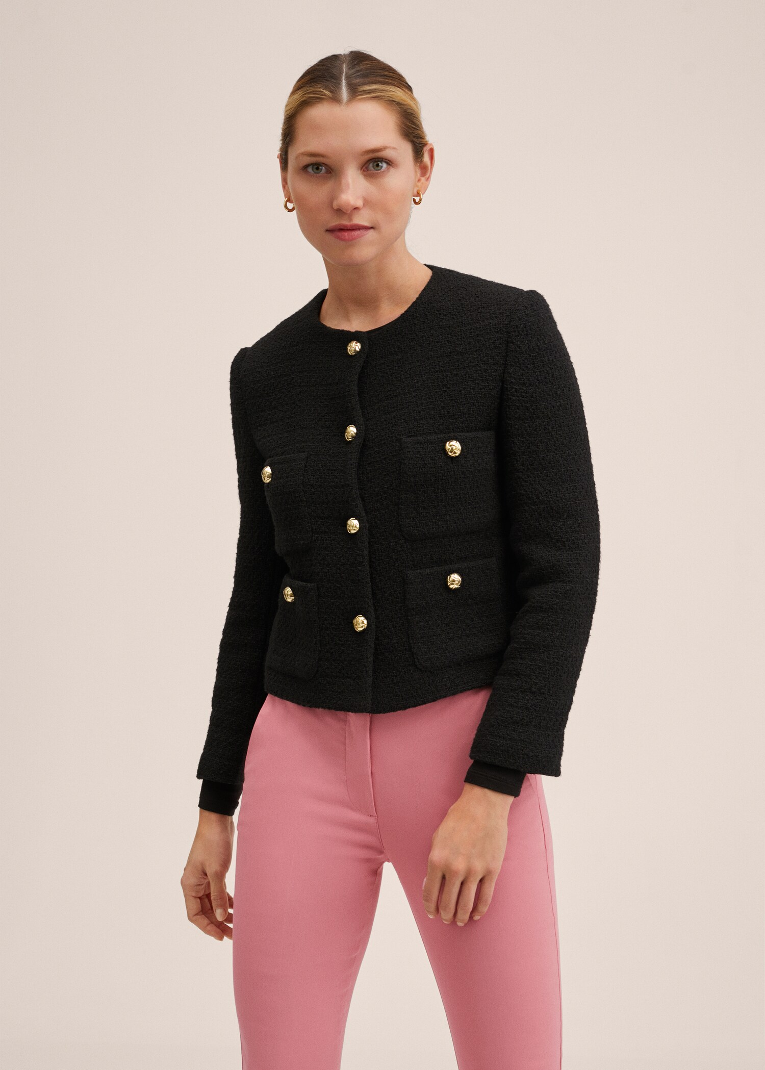 Kratší kalhoty střihu skinny - Detail zboží 1