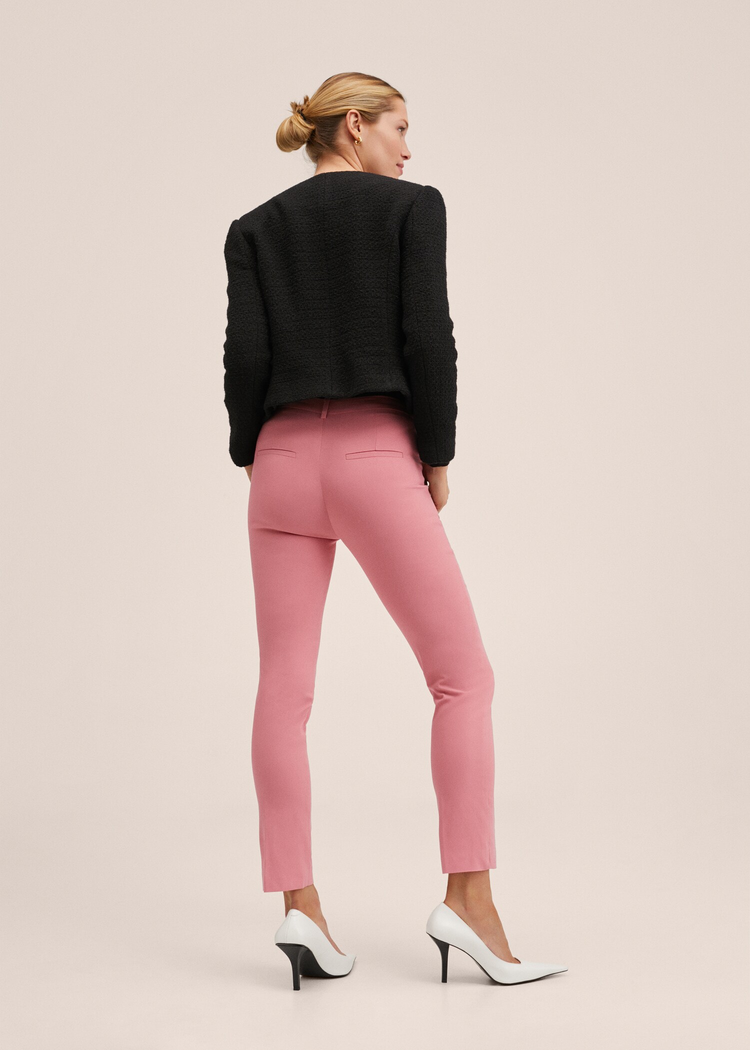 Pantalons skinny crop - Revers de l'article