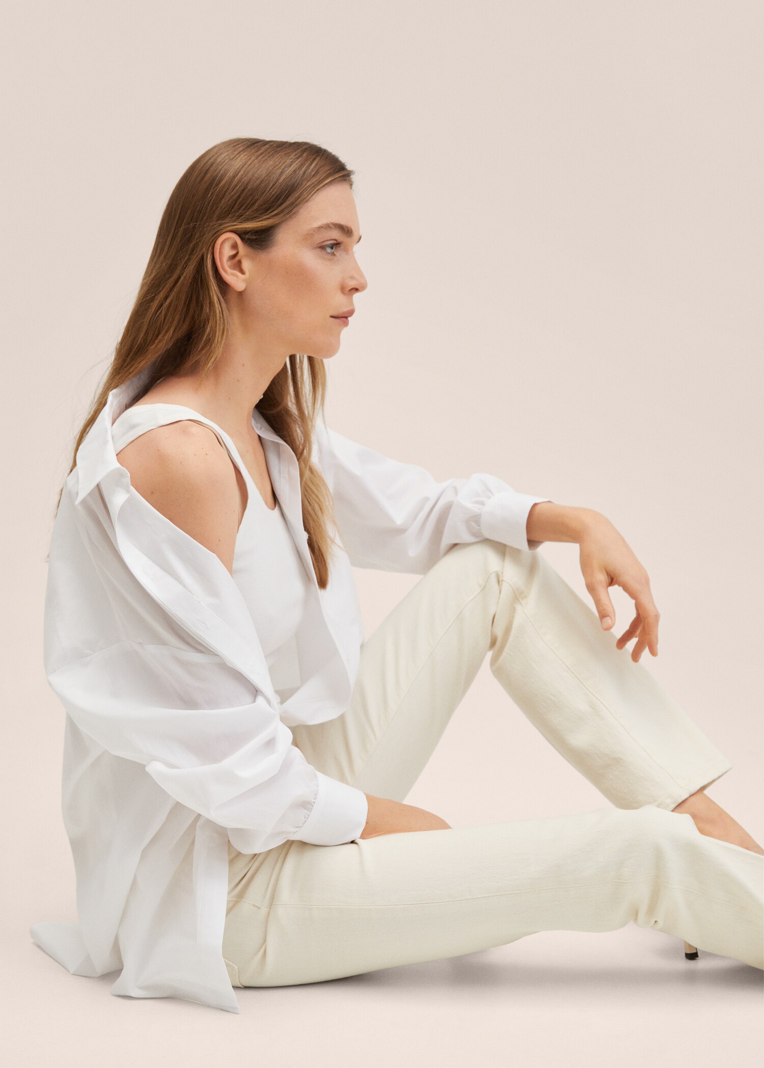 Džíny skinny do zvonu - Detail zboží 2