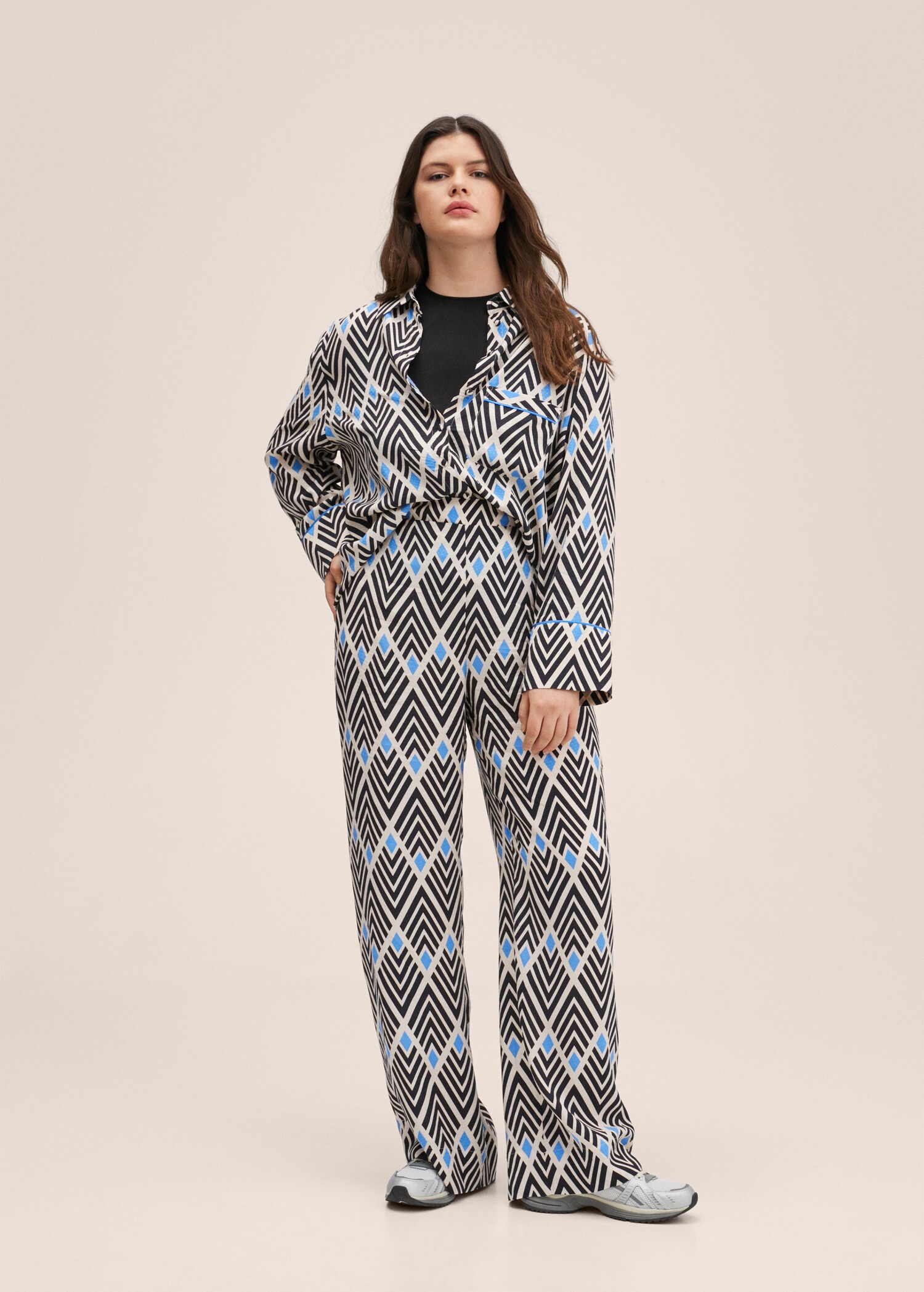 Pantalón estampado geométrico - Detalle del artículo 4