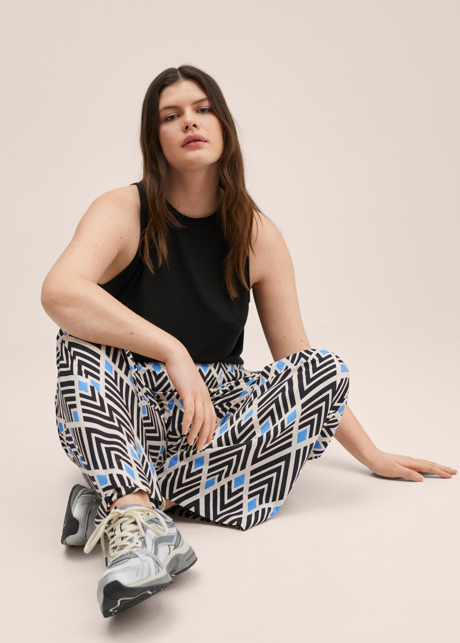 Pantalón estampado geométrico - Detalle del artículo 5