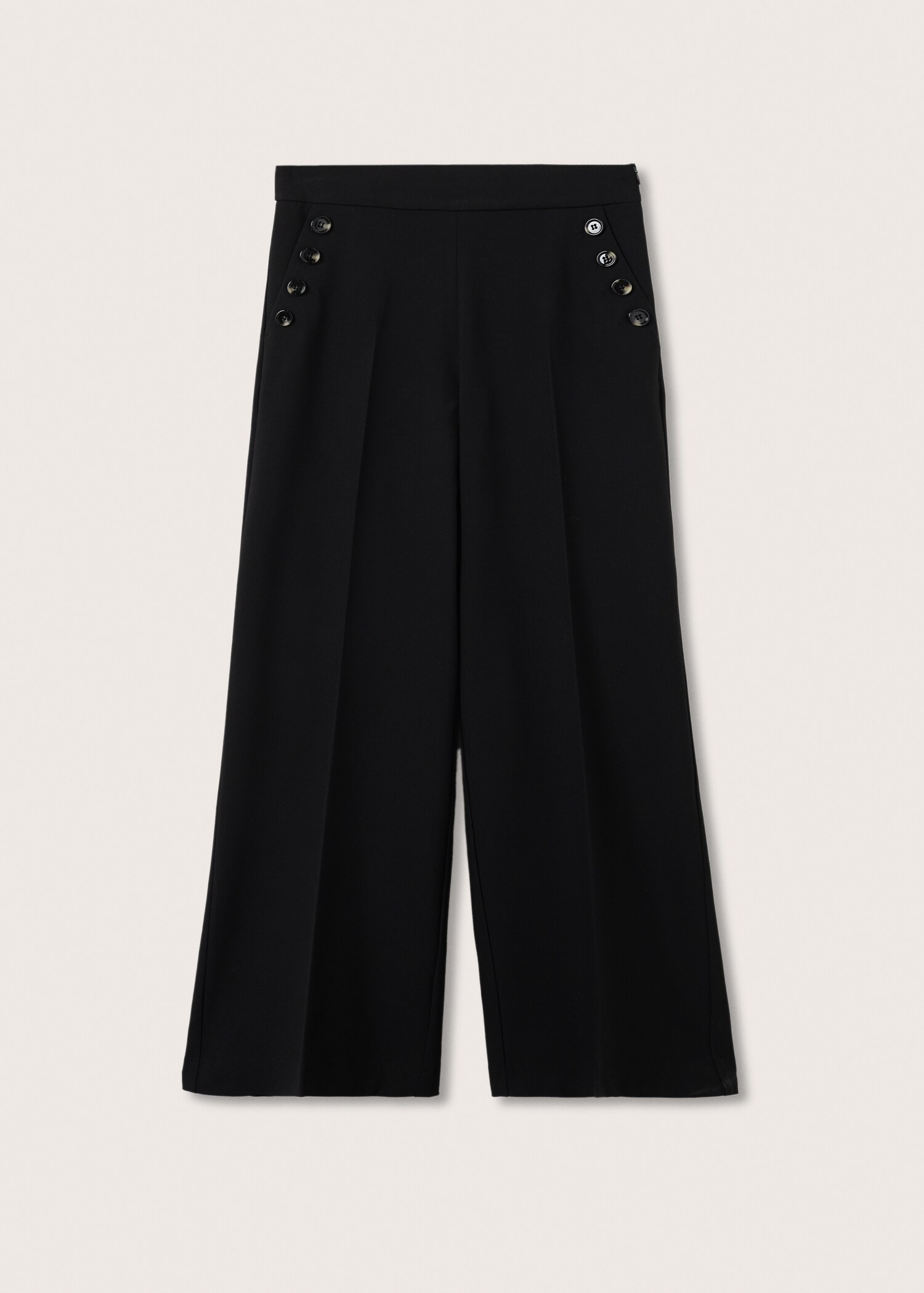 Wideleg trousers with pockets - Article without model