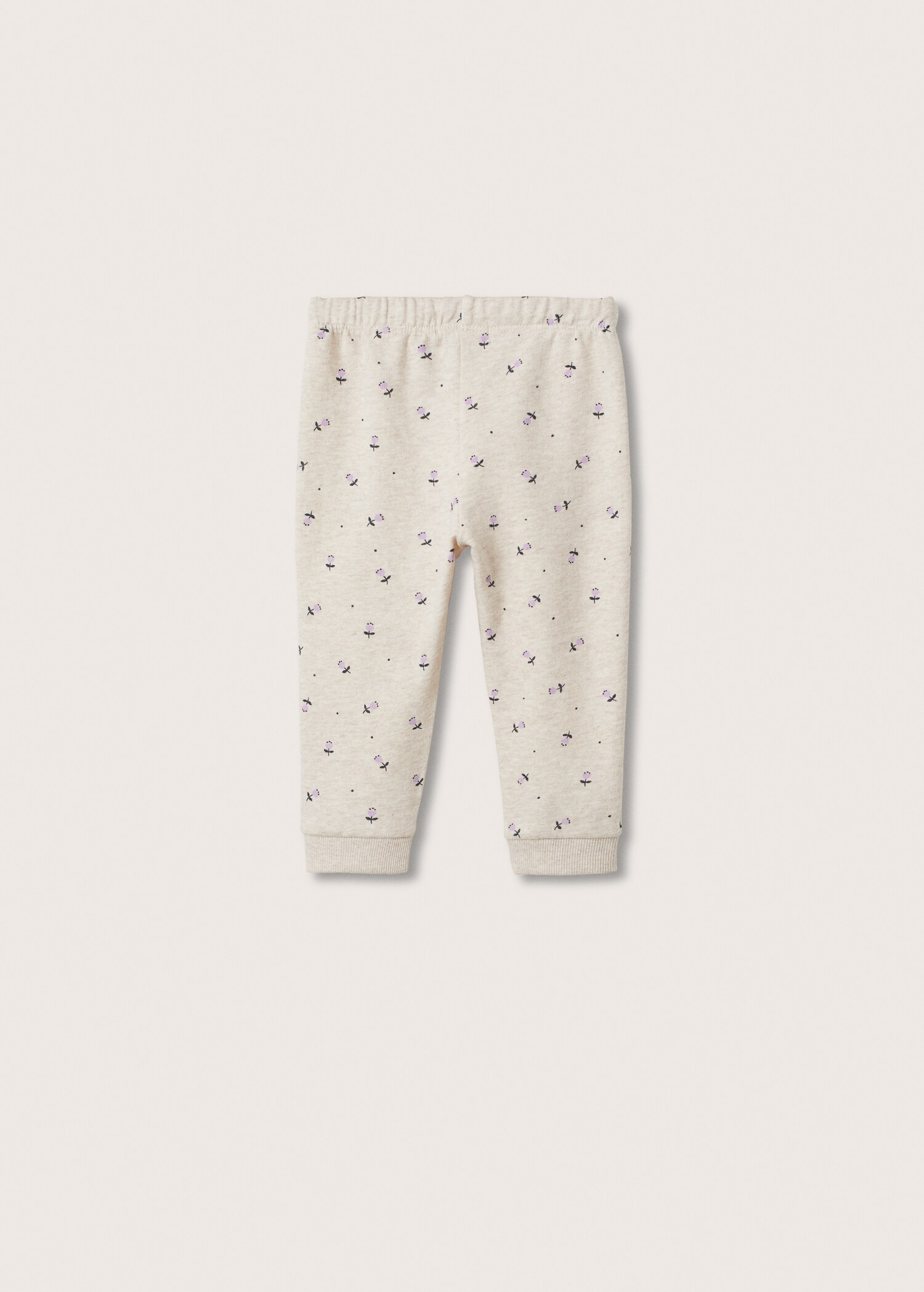 Printed jogger trousers - Reverse of the article