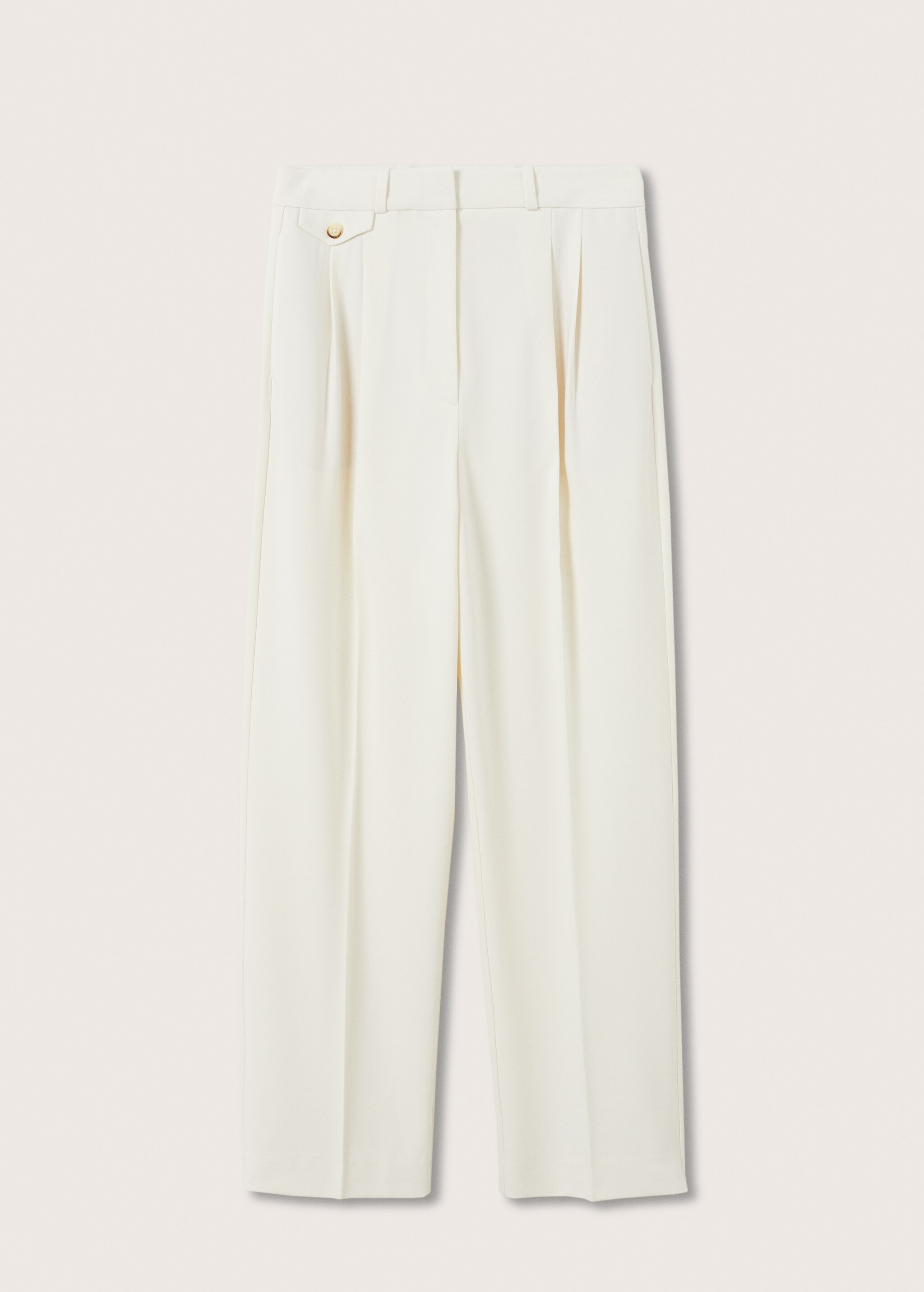 Pockets straight trousers - Article without model