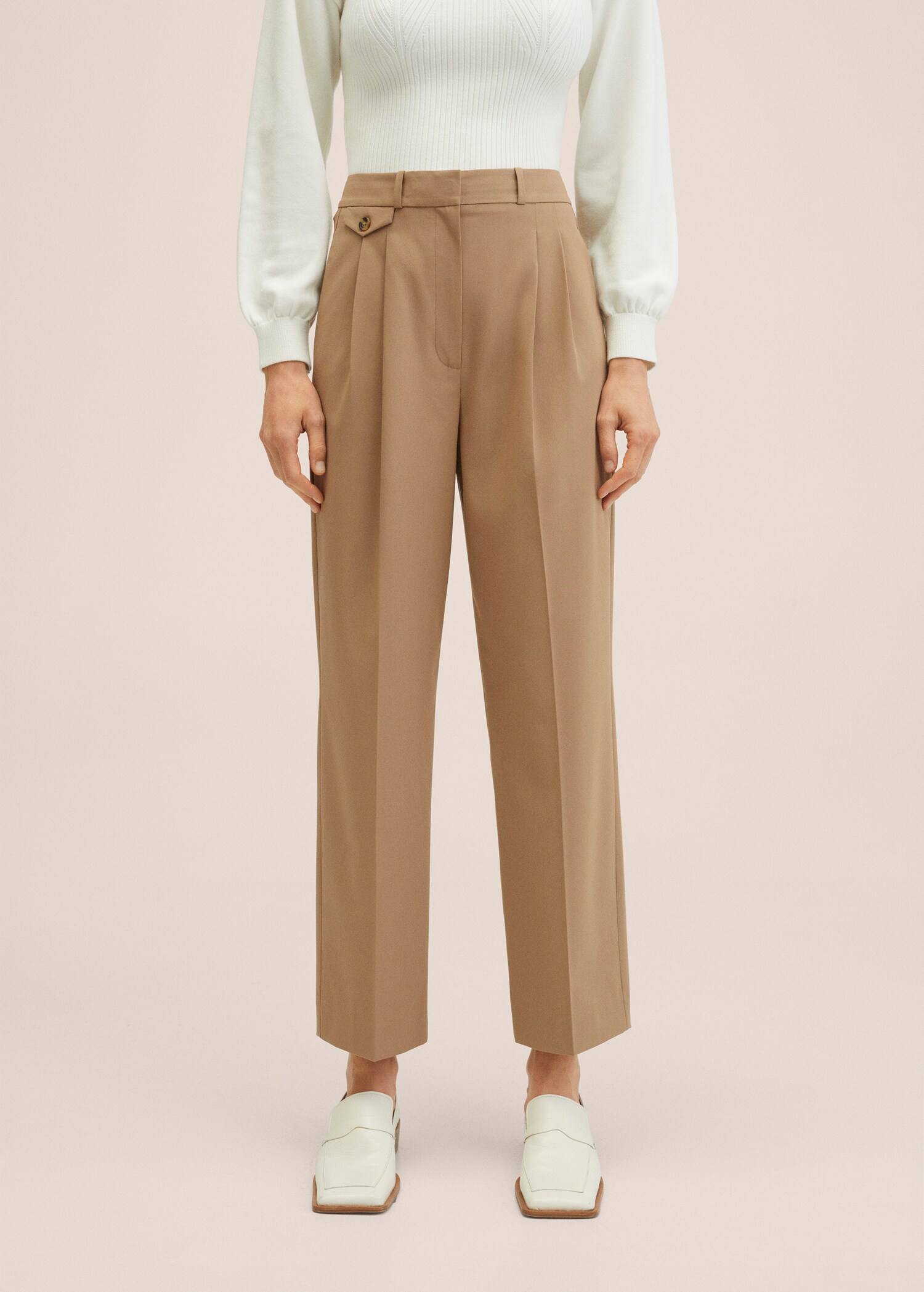 Pockets straight pants - Medium plane