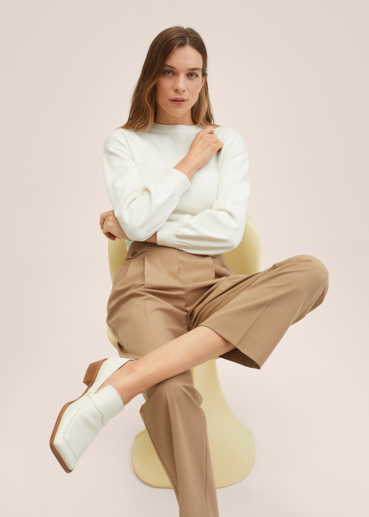 Pockets straight pants - Details of the article 2