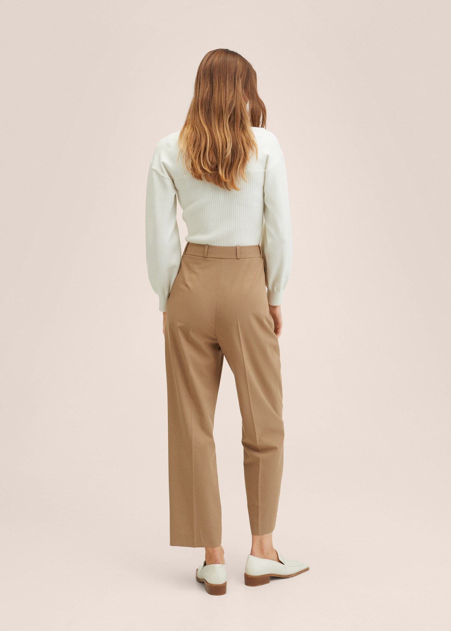 Pockets straight pants - Reverse of the article