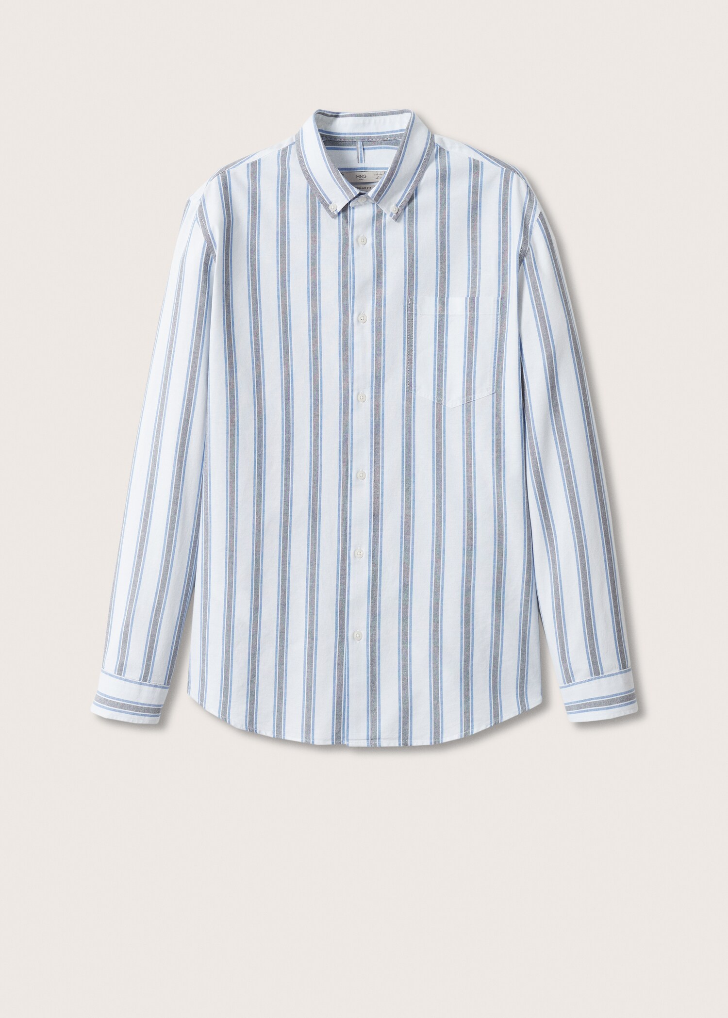 Striped cotton shirt - Article without model