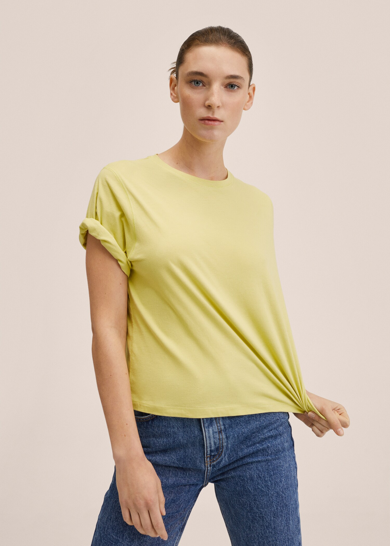 Camiseta 100% algodón  - Plano medio