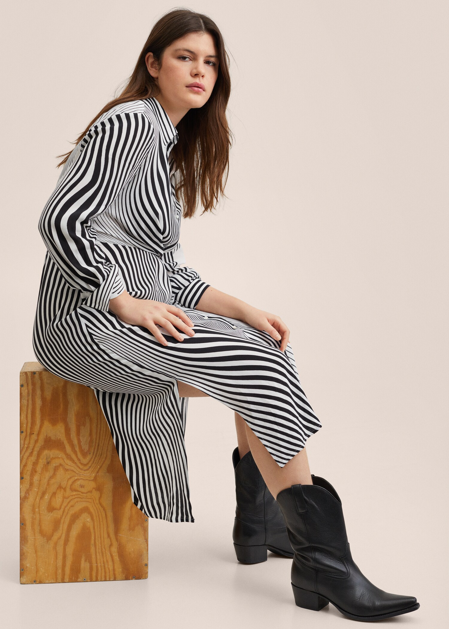 Vestido estampado lazo - Detalle del artículo 4