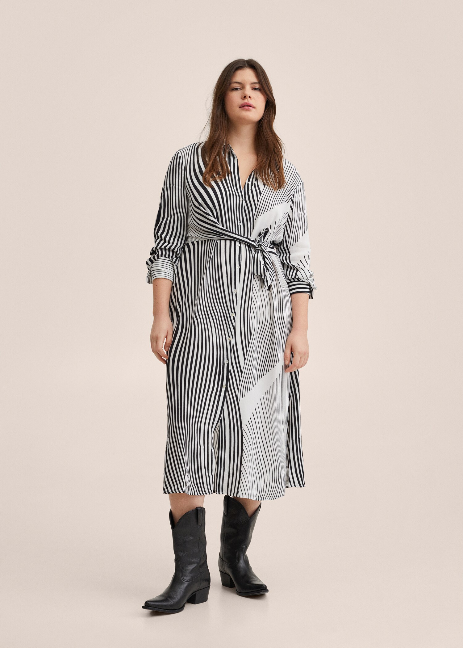 Vestido estampado lazo - Detalle del artículo 6