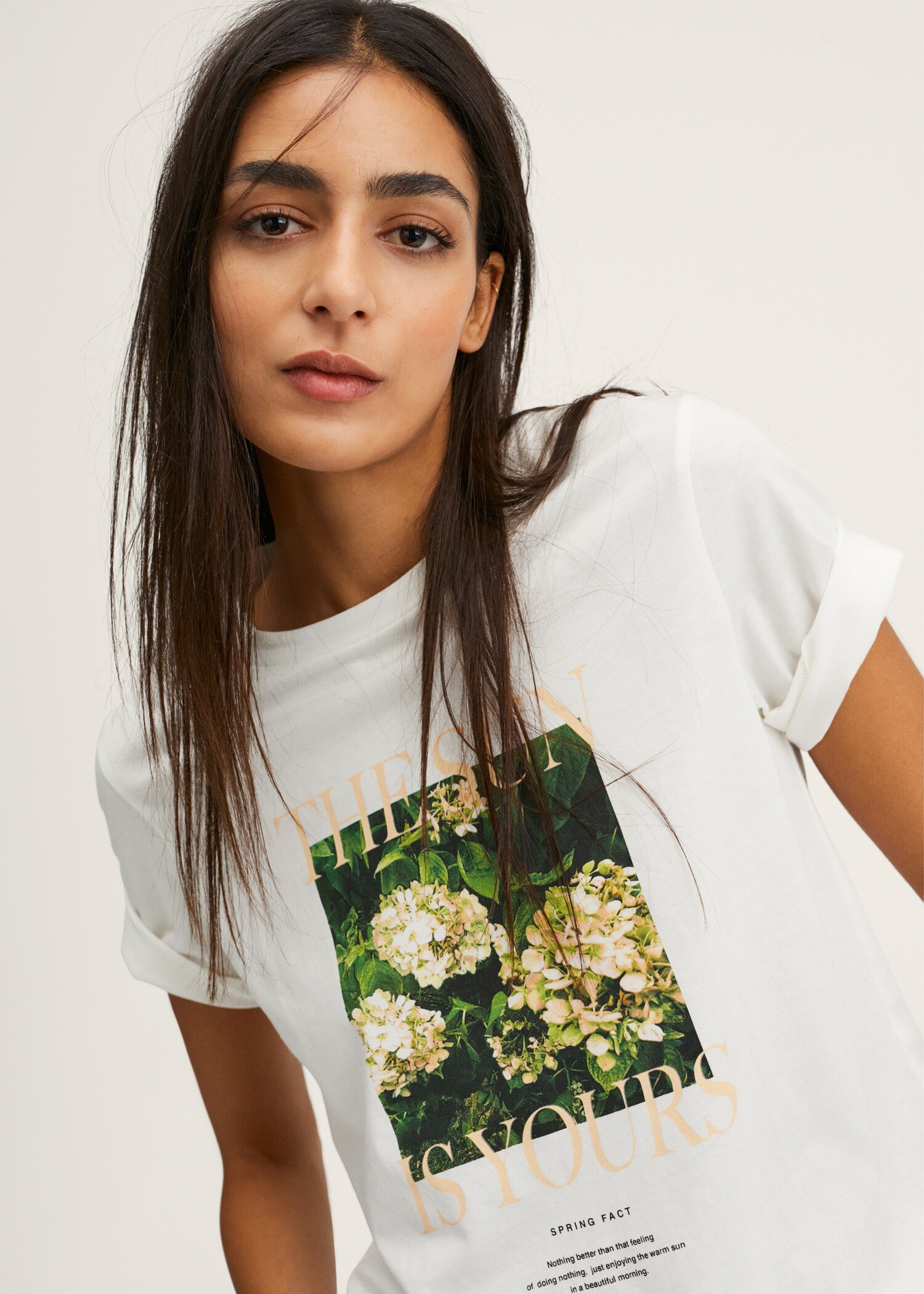 Camiseta estampada algodón - Detalle del artículo 1