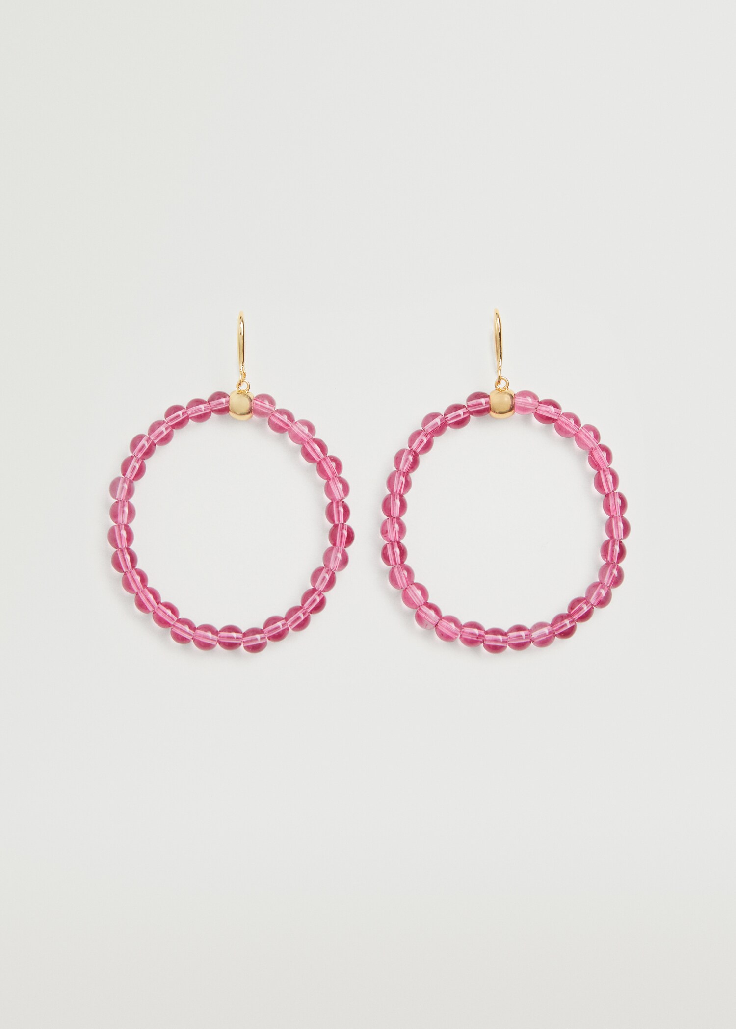 Crystal beads earrings - Article without model
