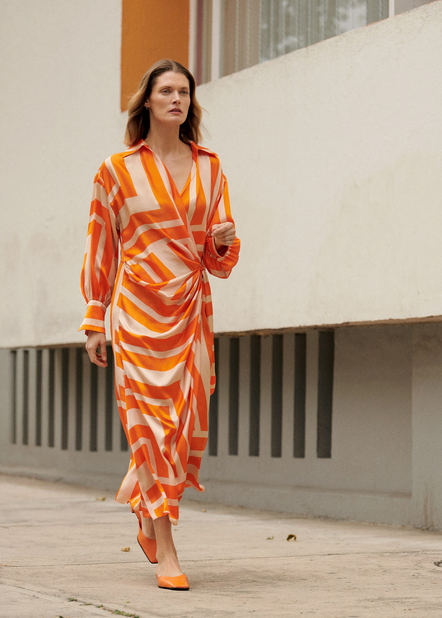 Šaty oversize s proužky - Detail zboží 6