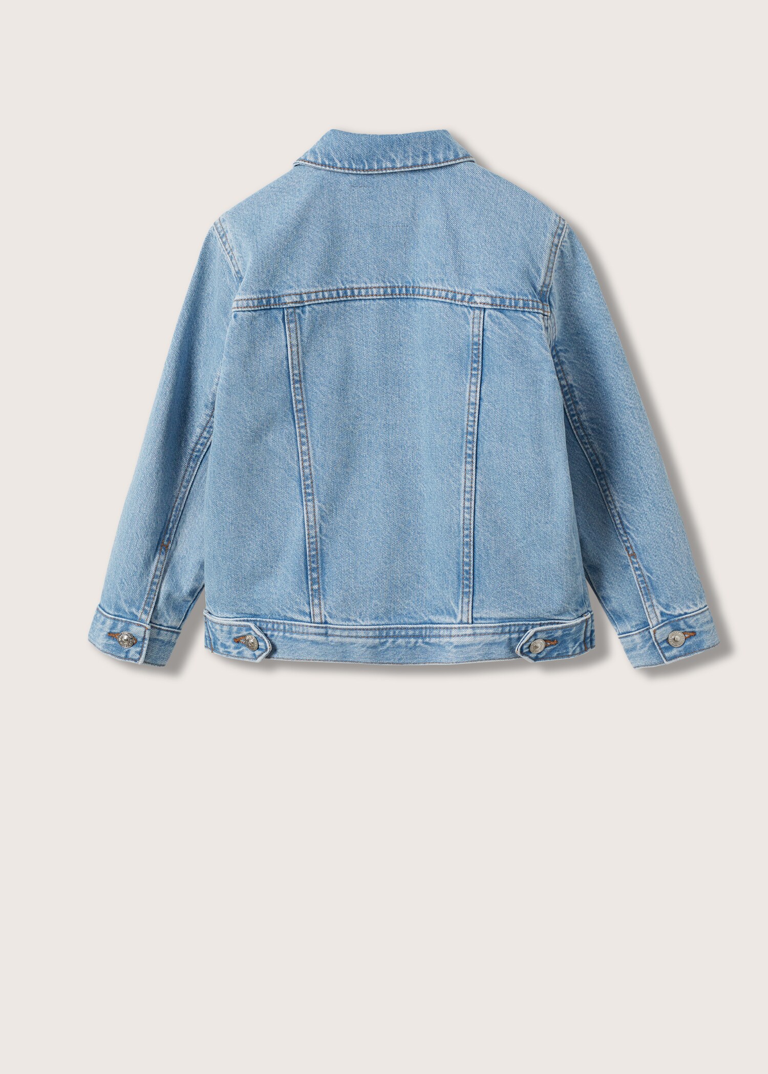 Chaqueta vaquera bolsillos  - Reverso del artículo