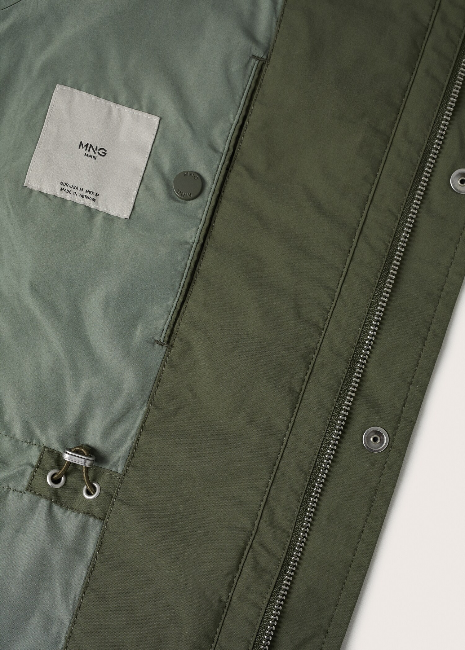 Pockets cotton parka - Details of the article 8